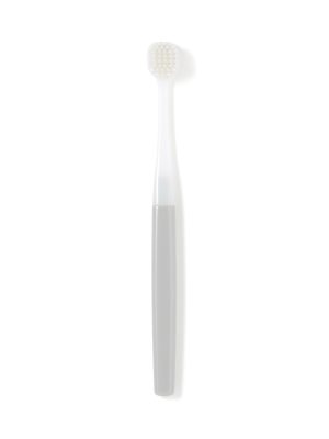 Replaceable Head Wide Medium Toothbrush - Gray
