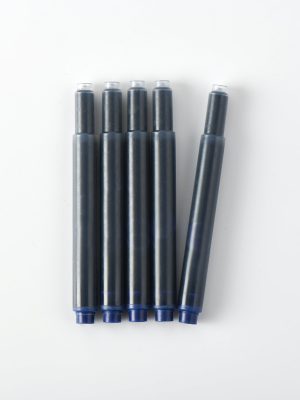 Fountain Pen Ink Cartridge Refills - Blue Black (5 Pack)