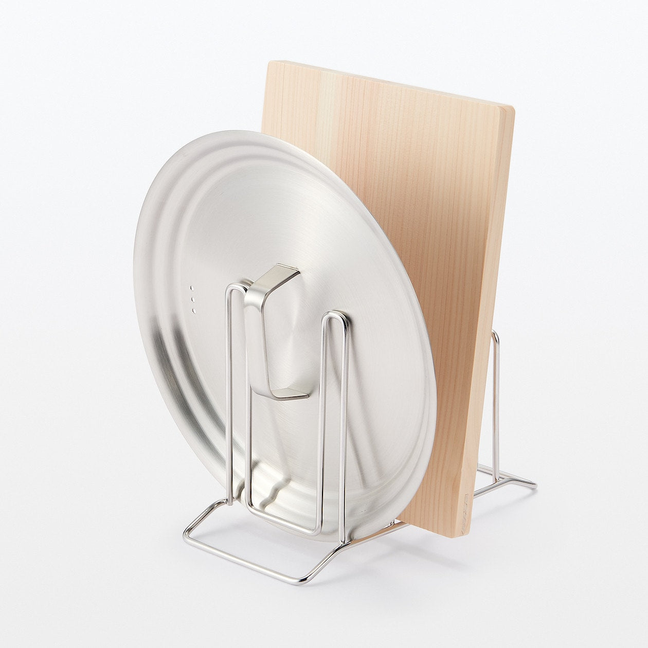 Stainless Steel Kitchen Cutting Board Stand - Image 2