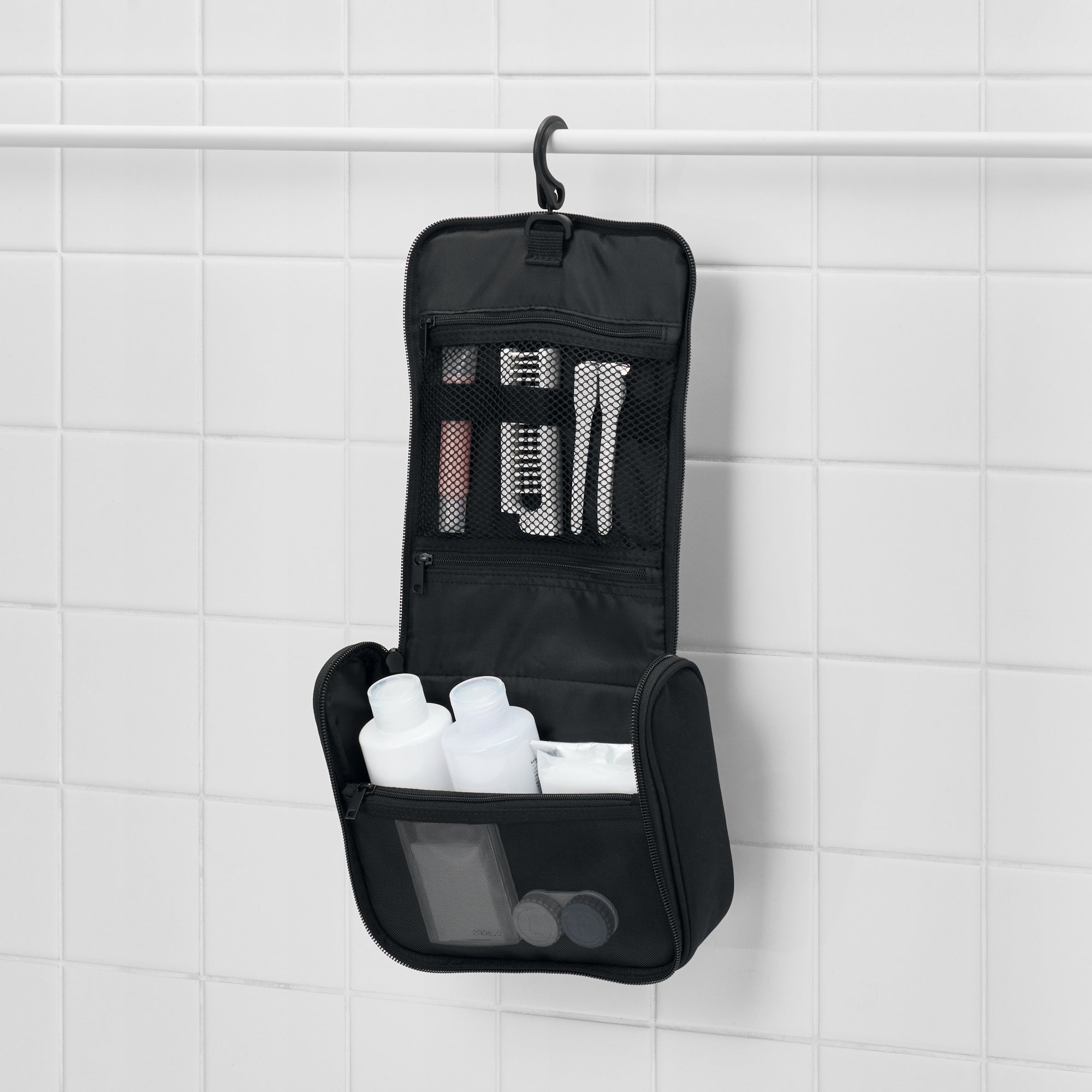 Polyester Hanging Toiletry Case - Image 2