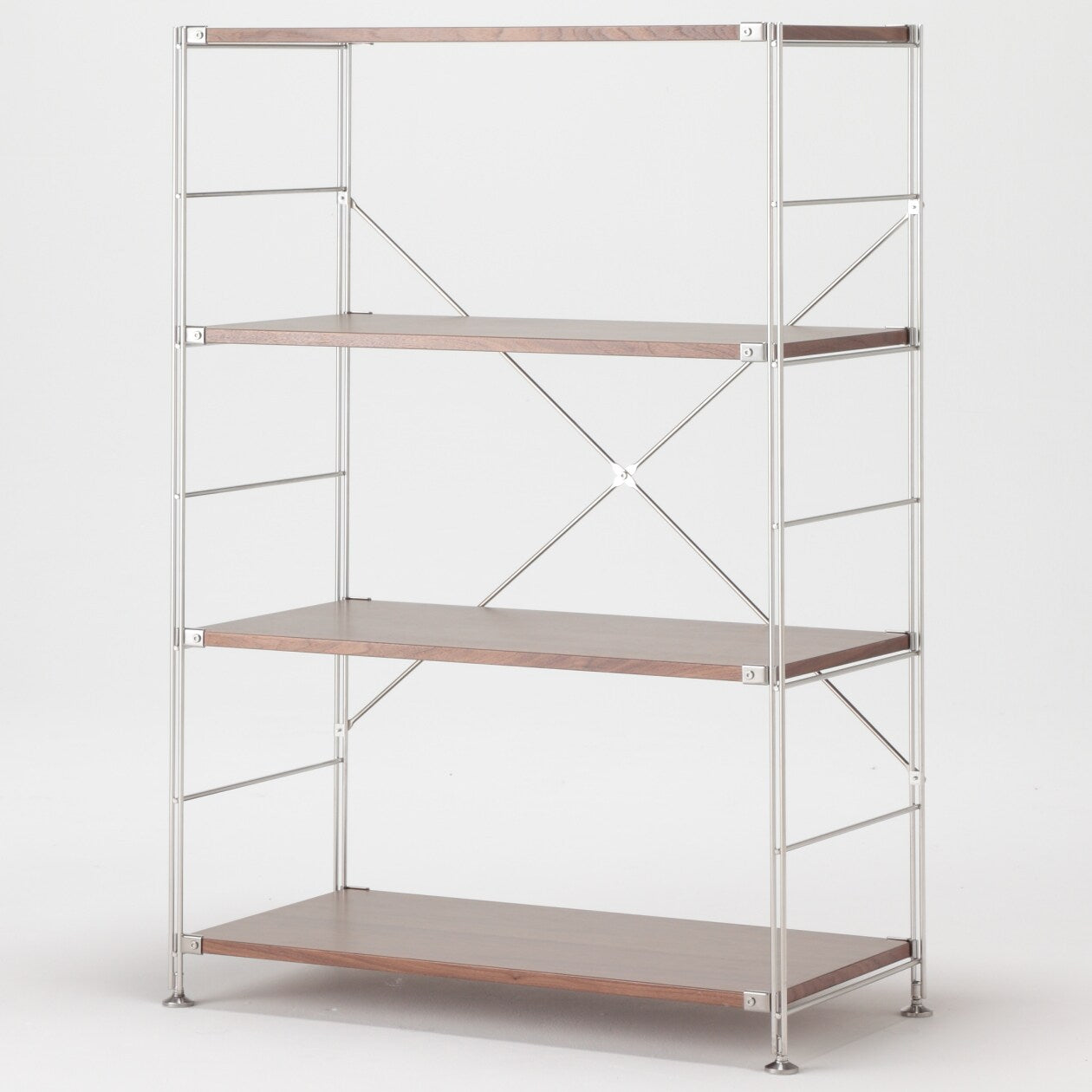 SUS Shelving Unit - Walnut - Wide - Medium - Image 4