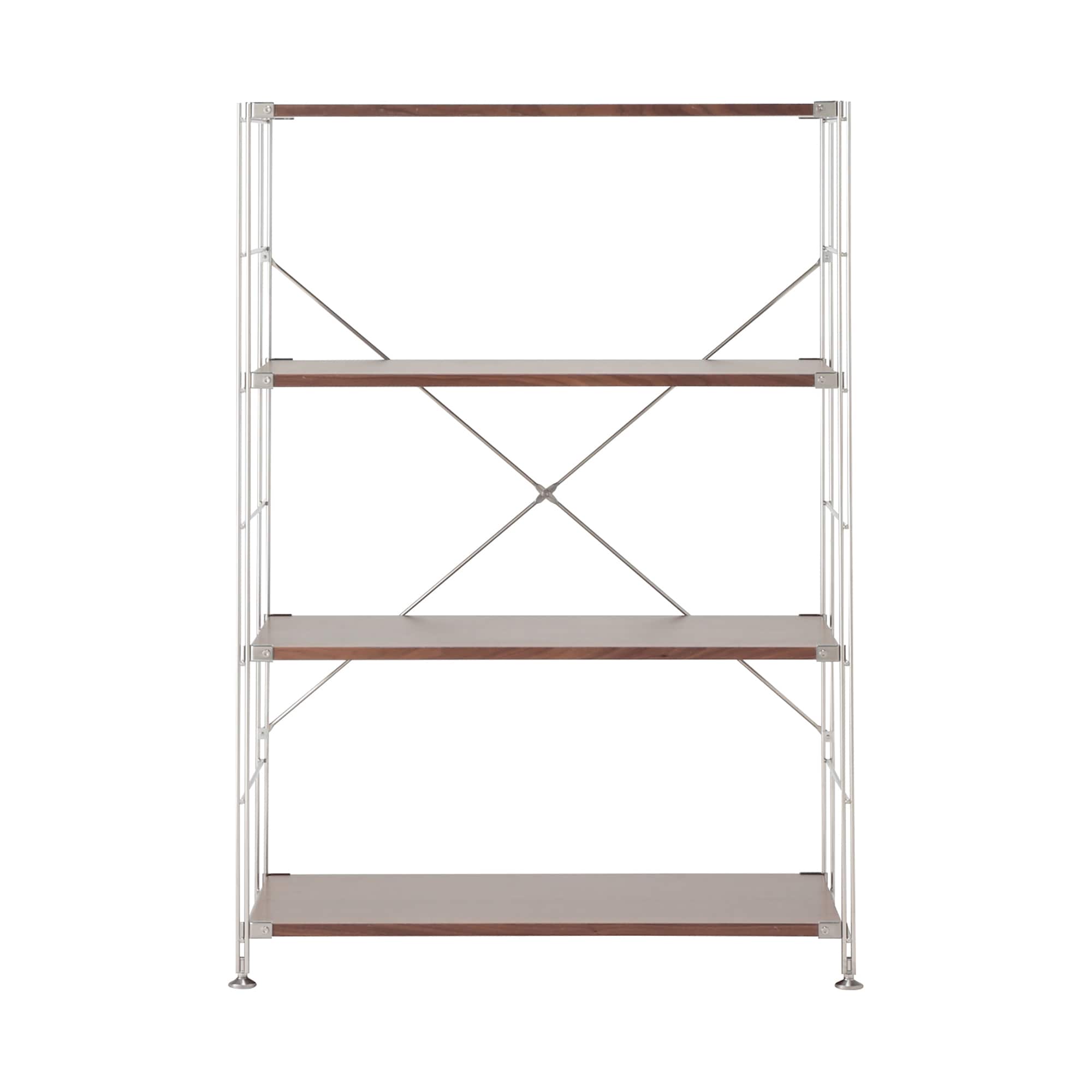 SUS Shelving Unit - Walnut - Wide - Medium