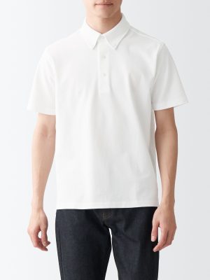 Men's High Twist Pique Polo Shirt