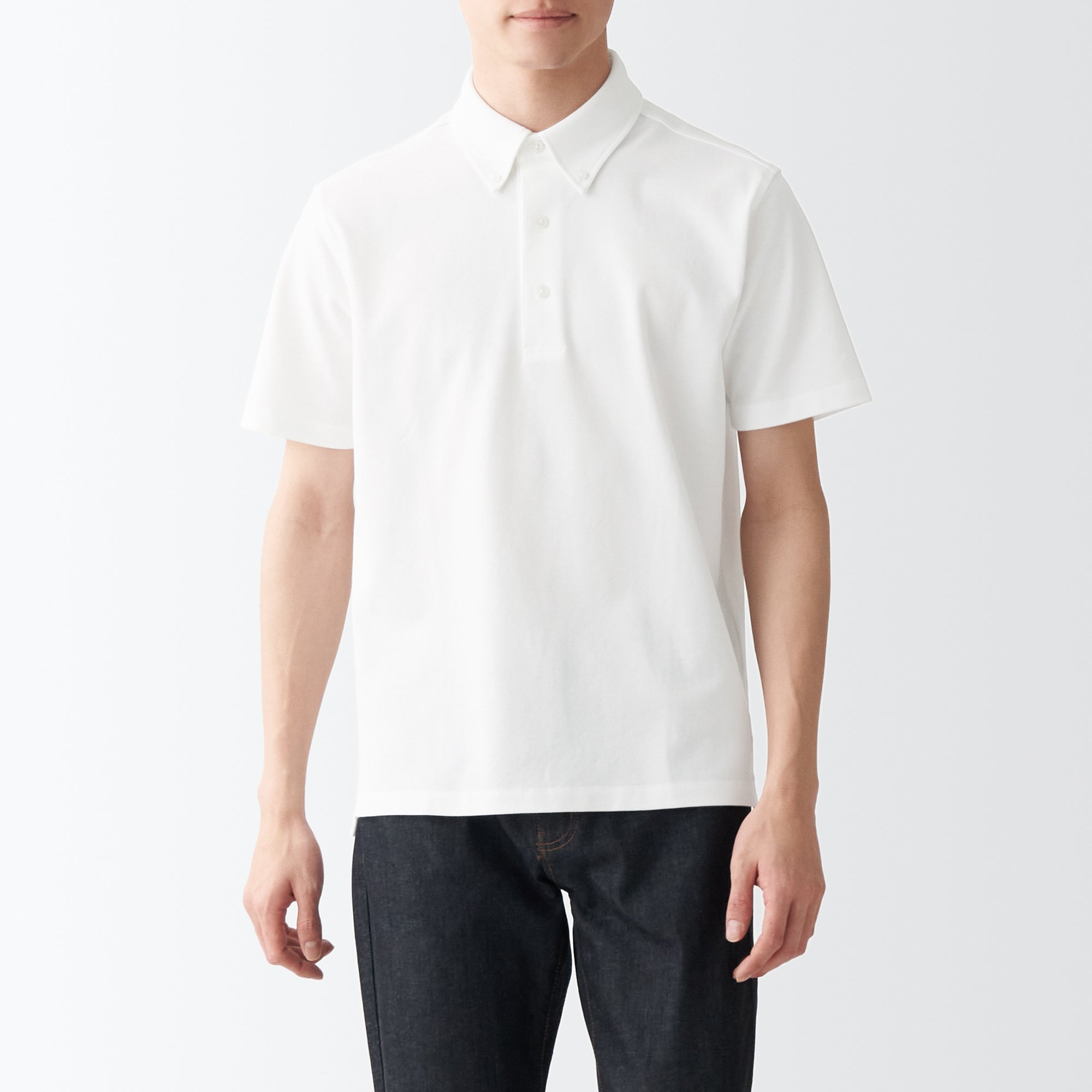 Men's High Twist Pique Polo Shirt