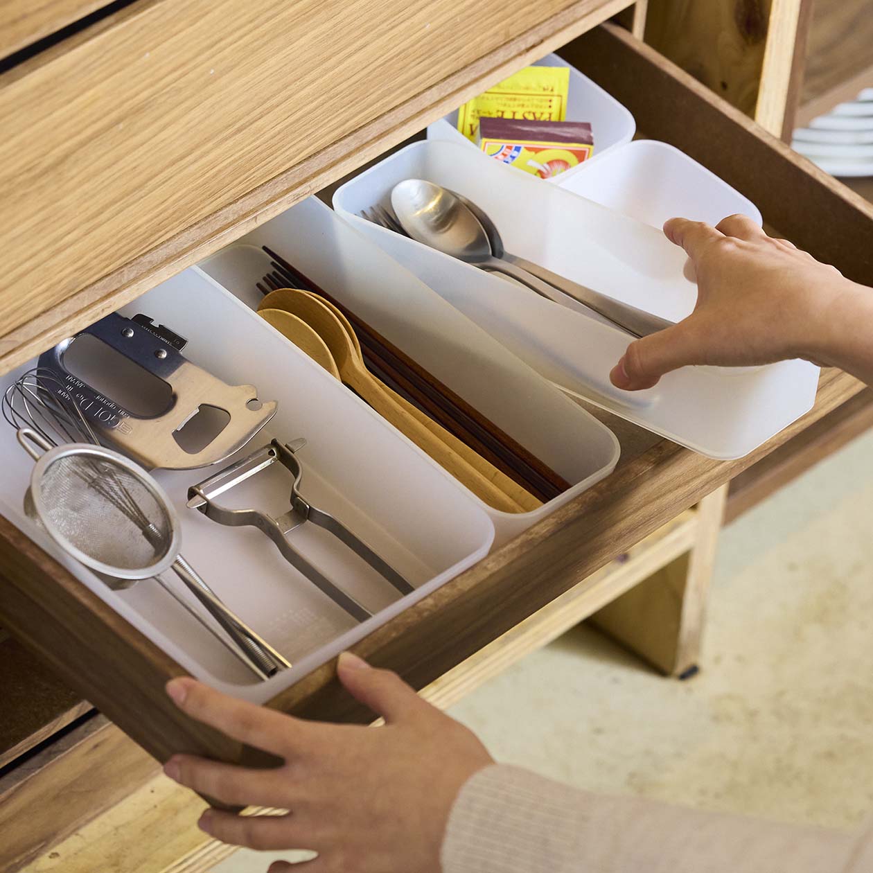 Polypropylene Organizer Box 1 (W3.3 x D3.3 x H2) - Image 7