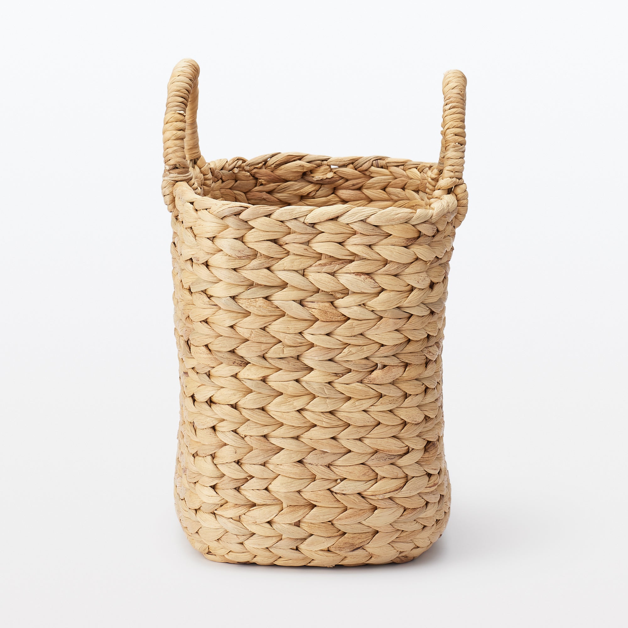 Water Hyacinth Basket - Large W14.6 x D7.3 x H10.2 - Image 4
