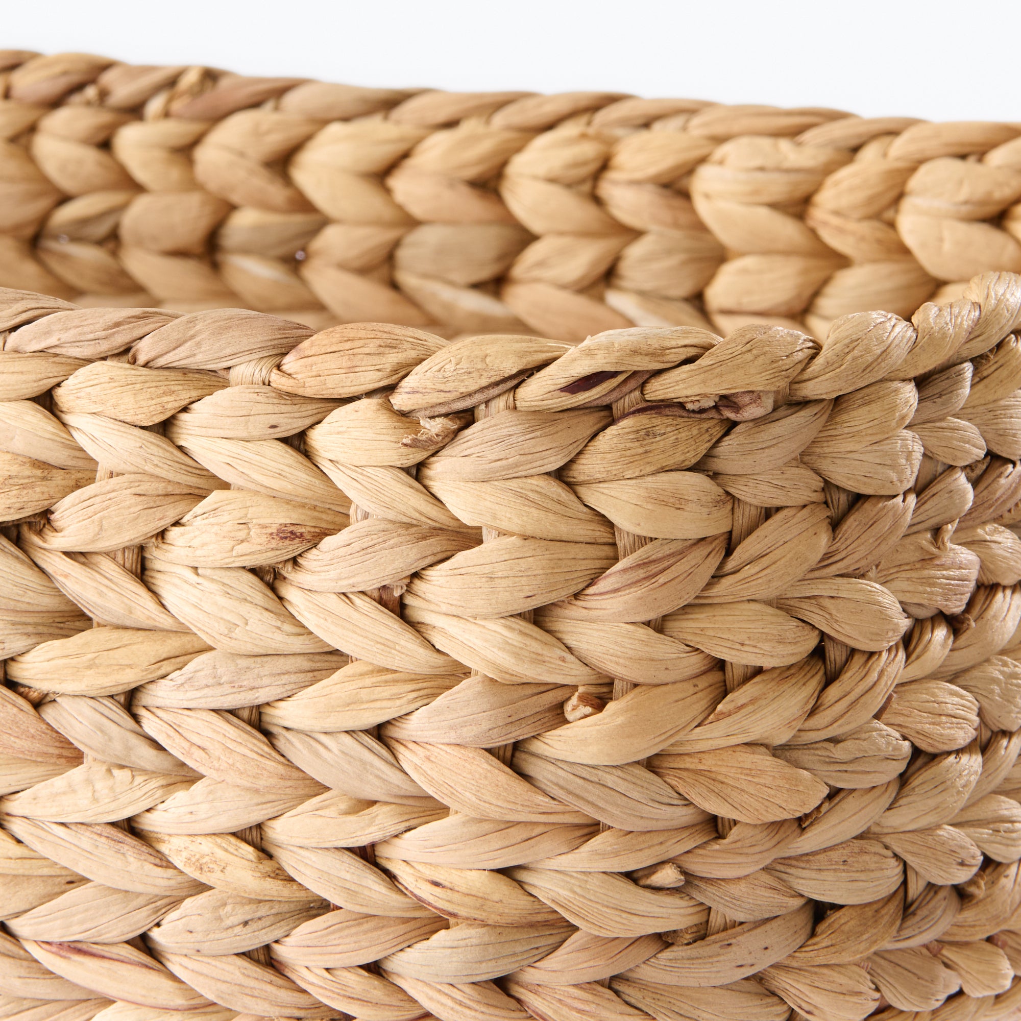 Water Hyacinth Basket - Rectangle - Small W13.4 x D9.1 x H4.7 - Image 6