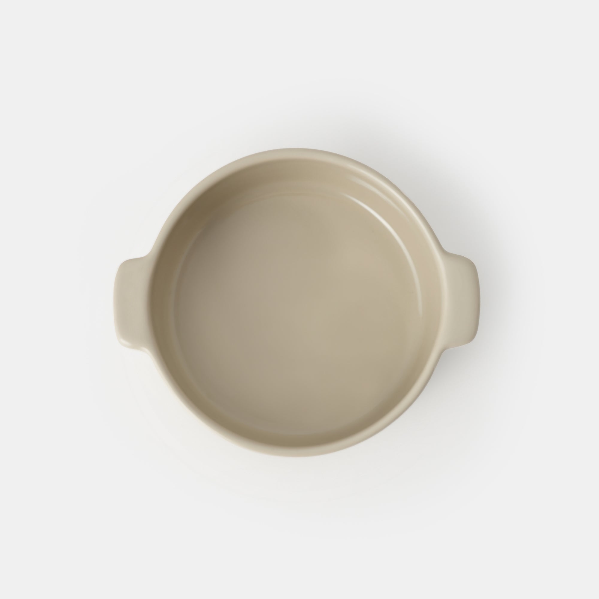 Stoneware Bowl Extra Large dia. 6.2 - Gray Beige - Image 3