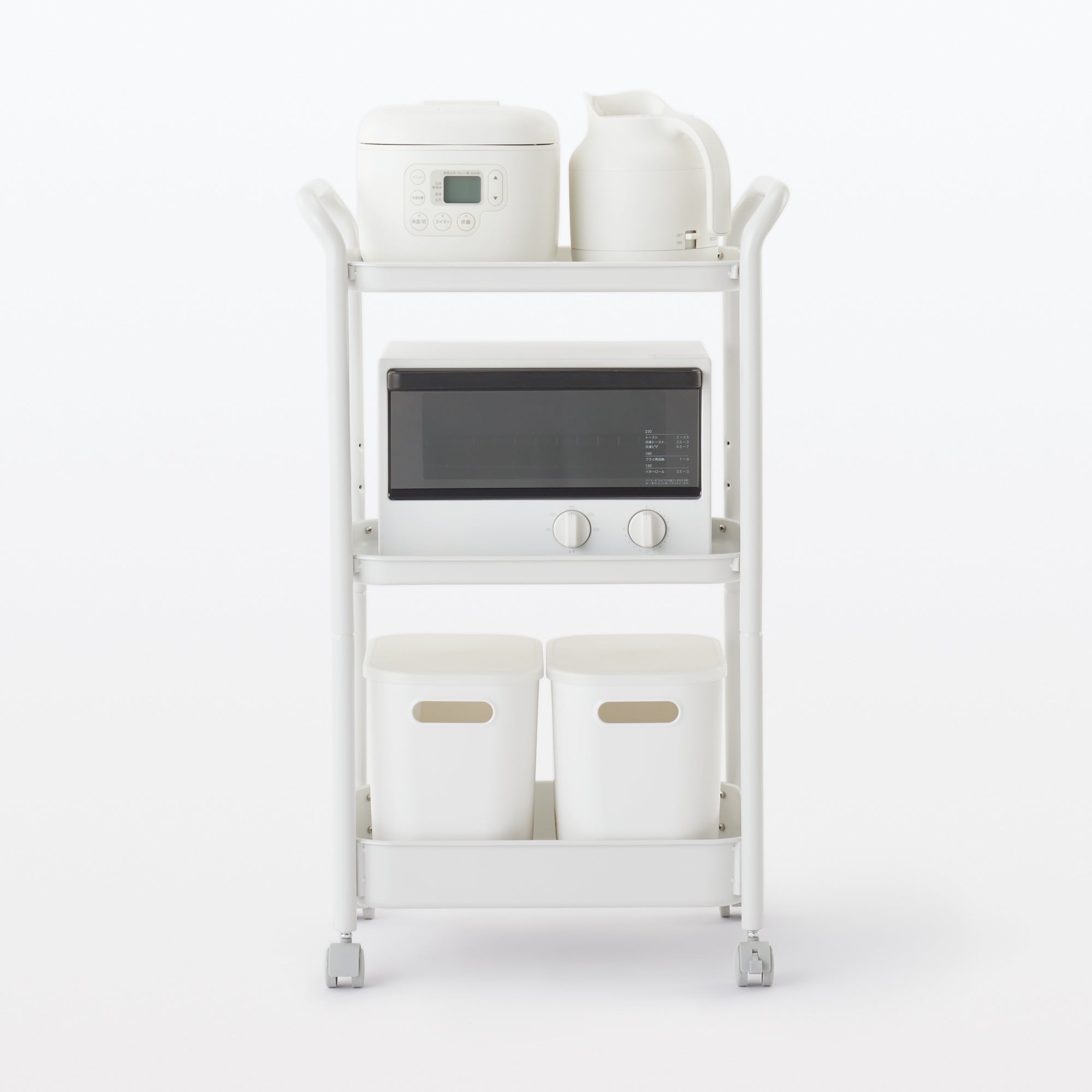 Steel Pipe Wheeled Rack Utility Cart - Image 13