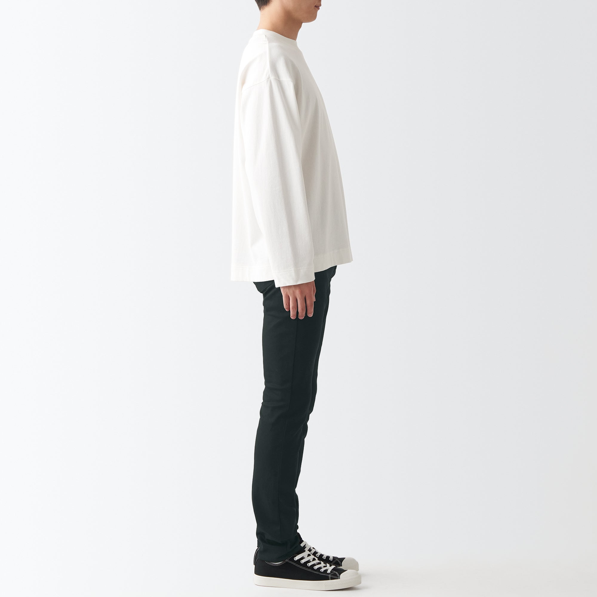 Men's Super Stretch Denim Skinny Pants Black (L32) - Image 6