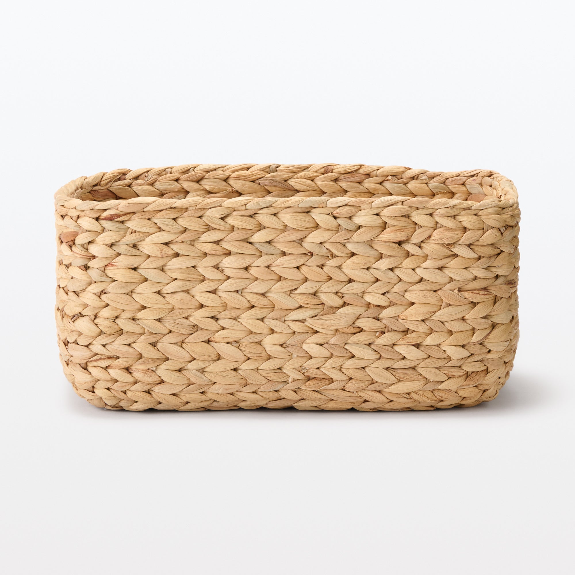 Water Hyacinth Basket - Rectangle - Medium W13.4 x D9.1 x H6.3 - Image 3