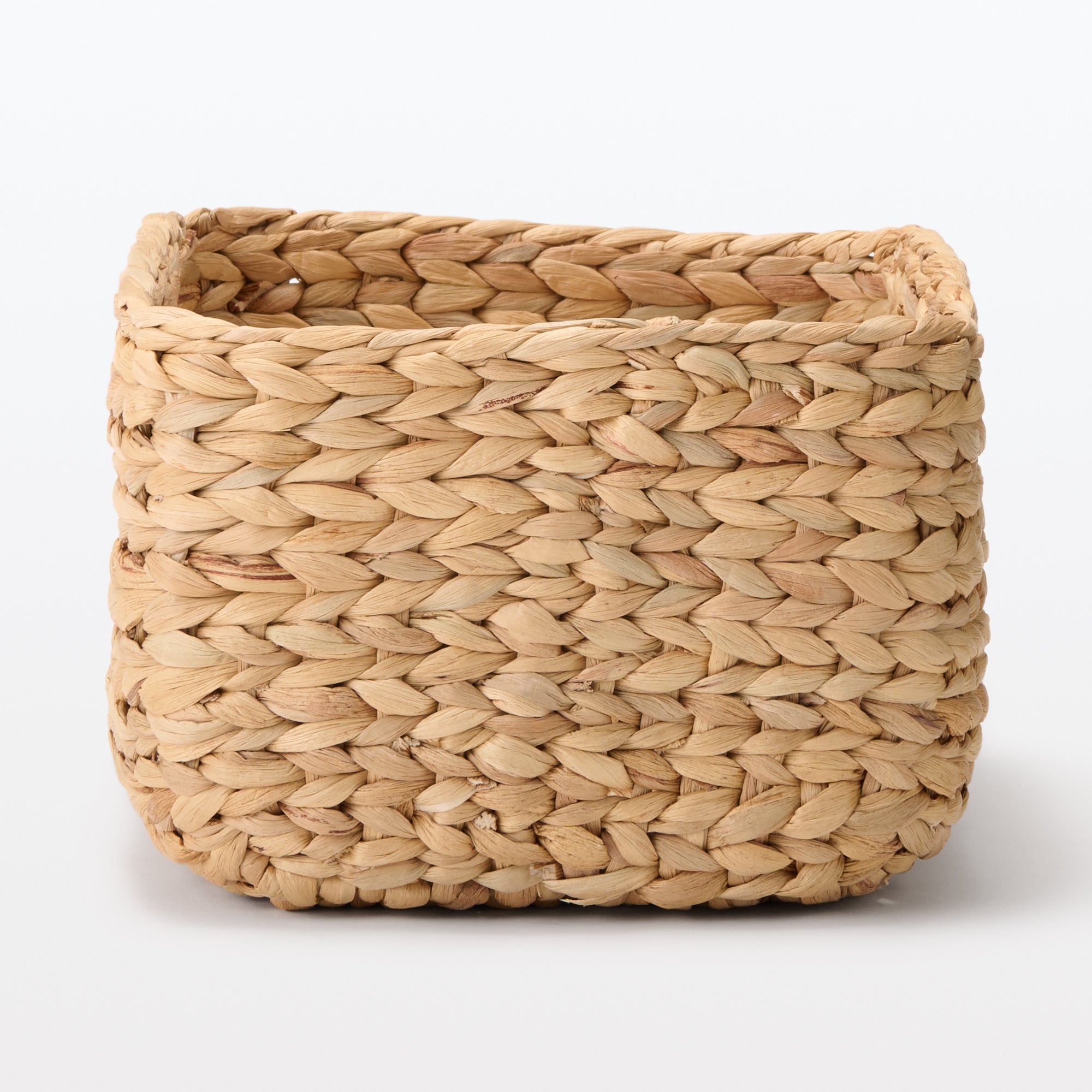Water Hyacinth Basket - Rectangle - Medium W13.4 x D9.1 x H6.3 - Image 4