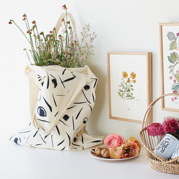 MUJI IDÉE Original Marche Bag - Botanical - Image 8