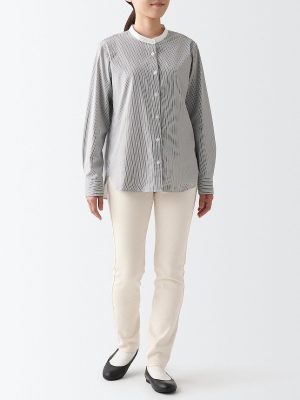 Women's Stretch Denim Slim Pants Natural (L 30inch / 75cm)