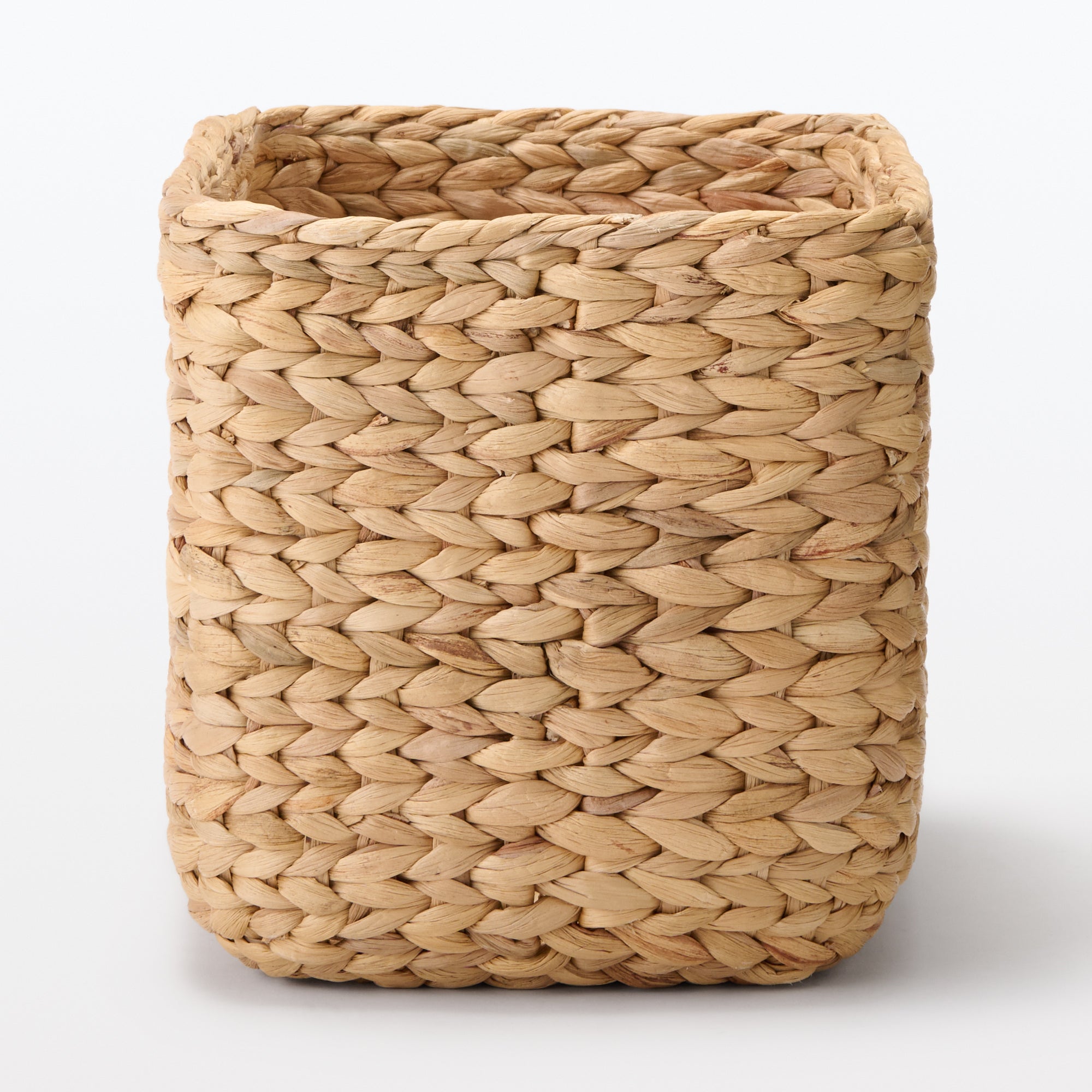 Water Hyacinth Basket - Rectangle - Large W13.4 x D9.1 x H9.4 - Image 4