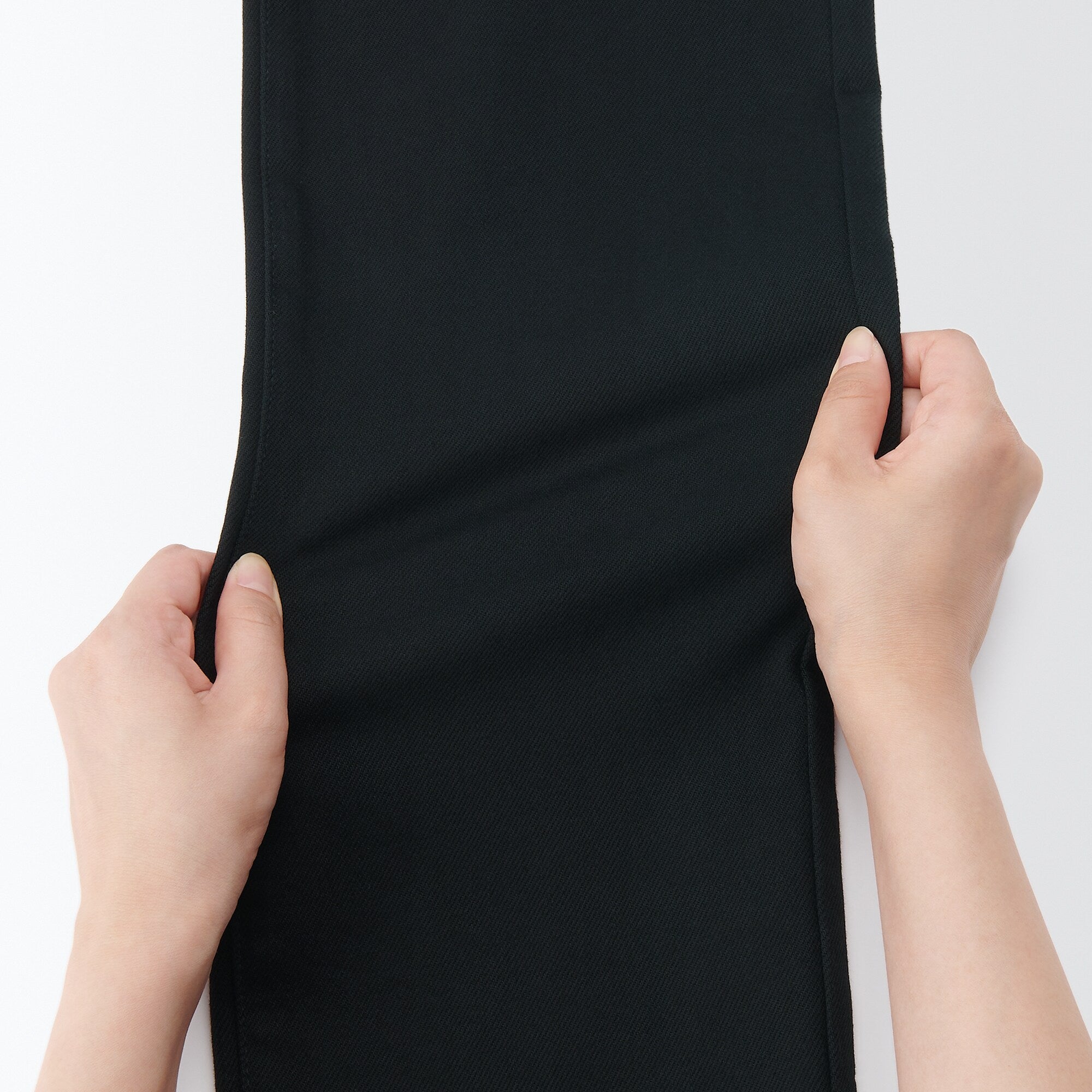 Men's Stretch Denim Slim Pants Black (L 32inch / 82cm) - Image 10