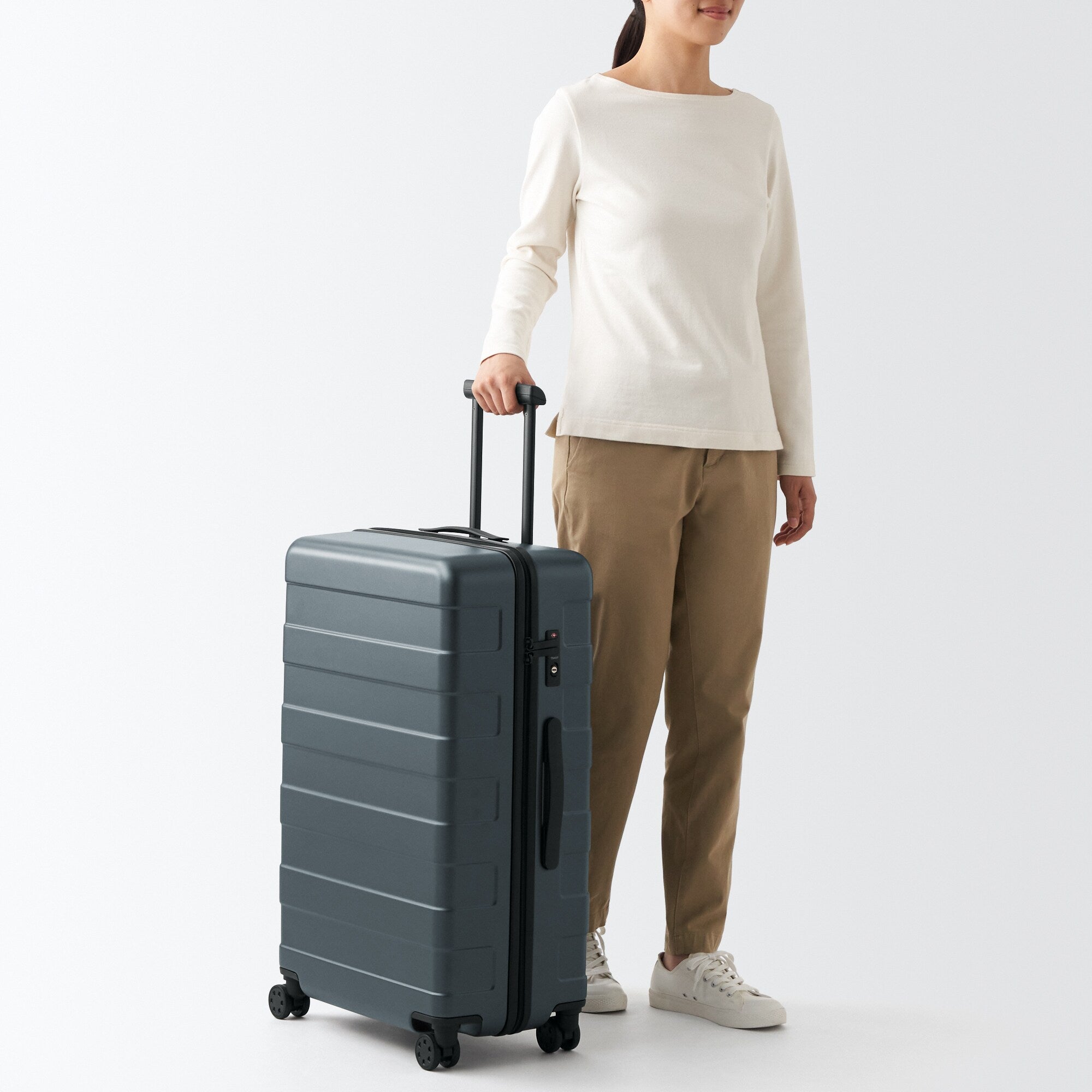 Adjustable Handle Hard Shell Suitcase 75L | Check-In - Image 58