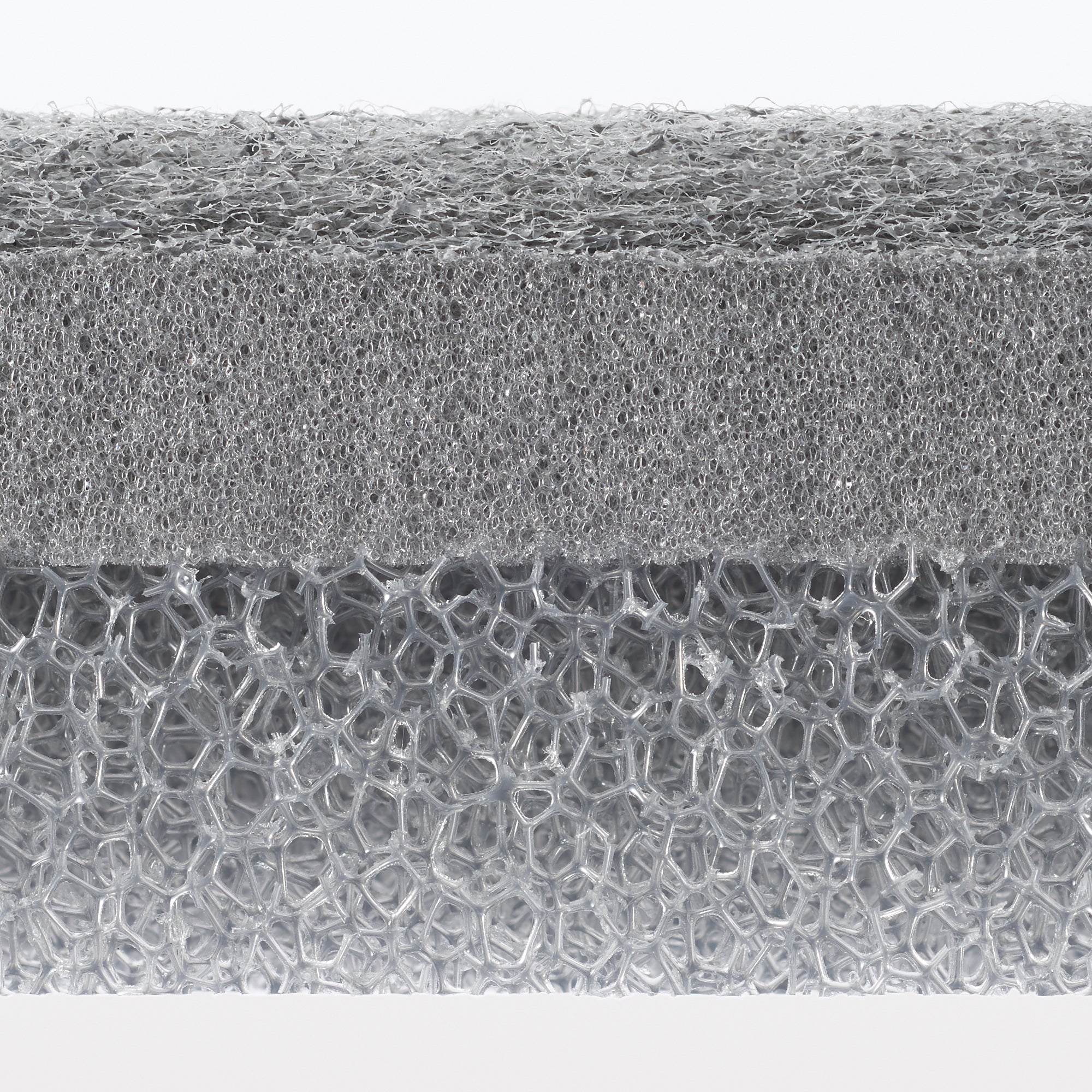 Urethane Foam 3-Layer Sponge (3 Pack) Gray - Image 6