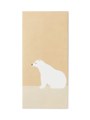 Bamboo Paper Petit Envelope - Large - Polar Bear (3 Pack)