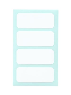 No-Iron Sticker Label 2 x 0.8