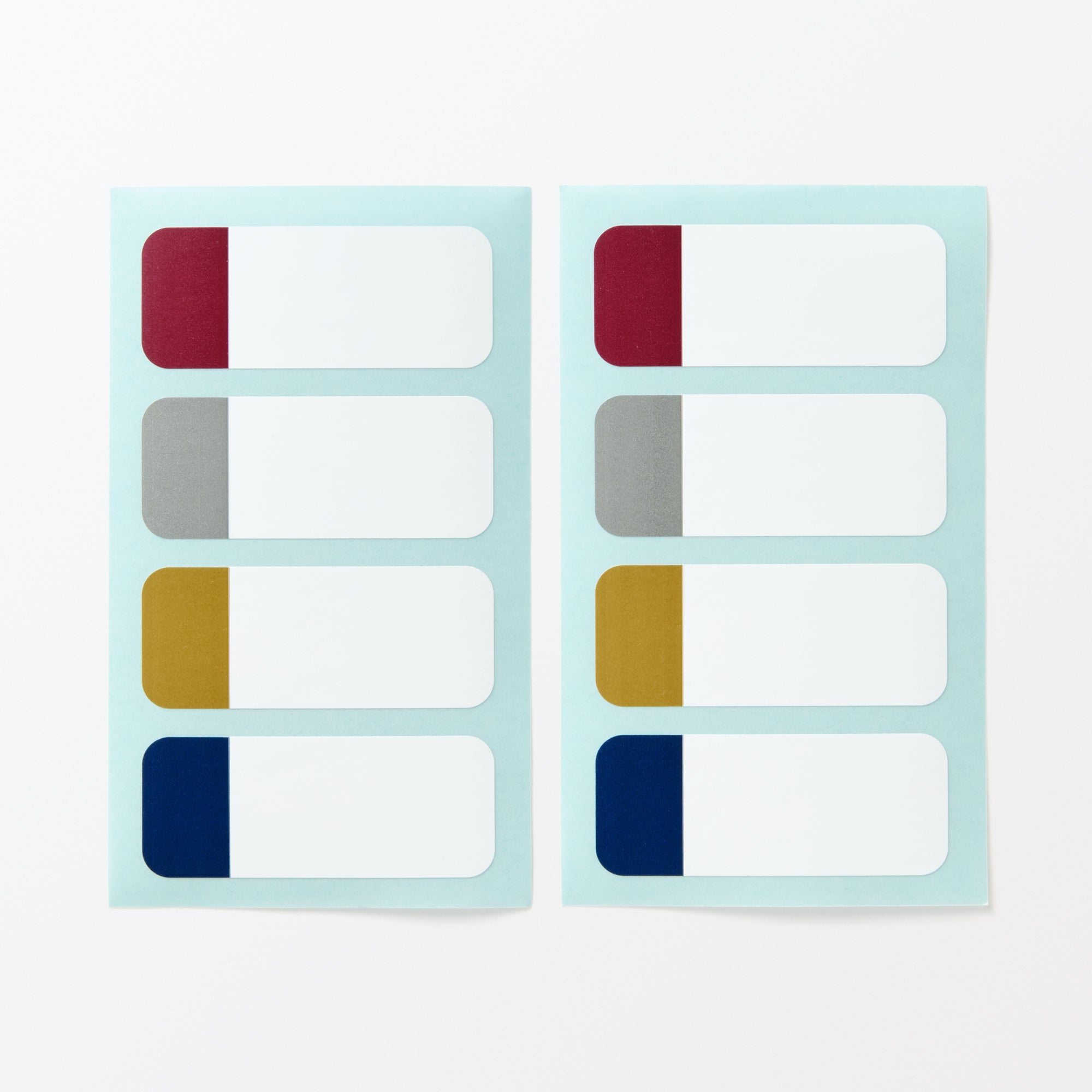 No-Iron Sticker Label with Color 2 x 0.8 - Image 2