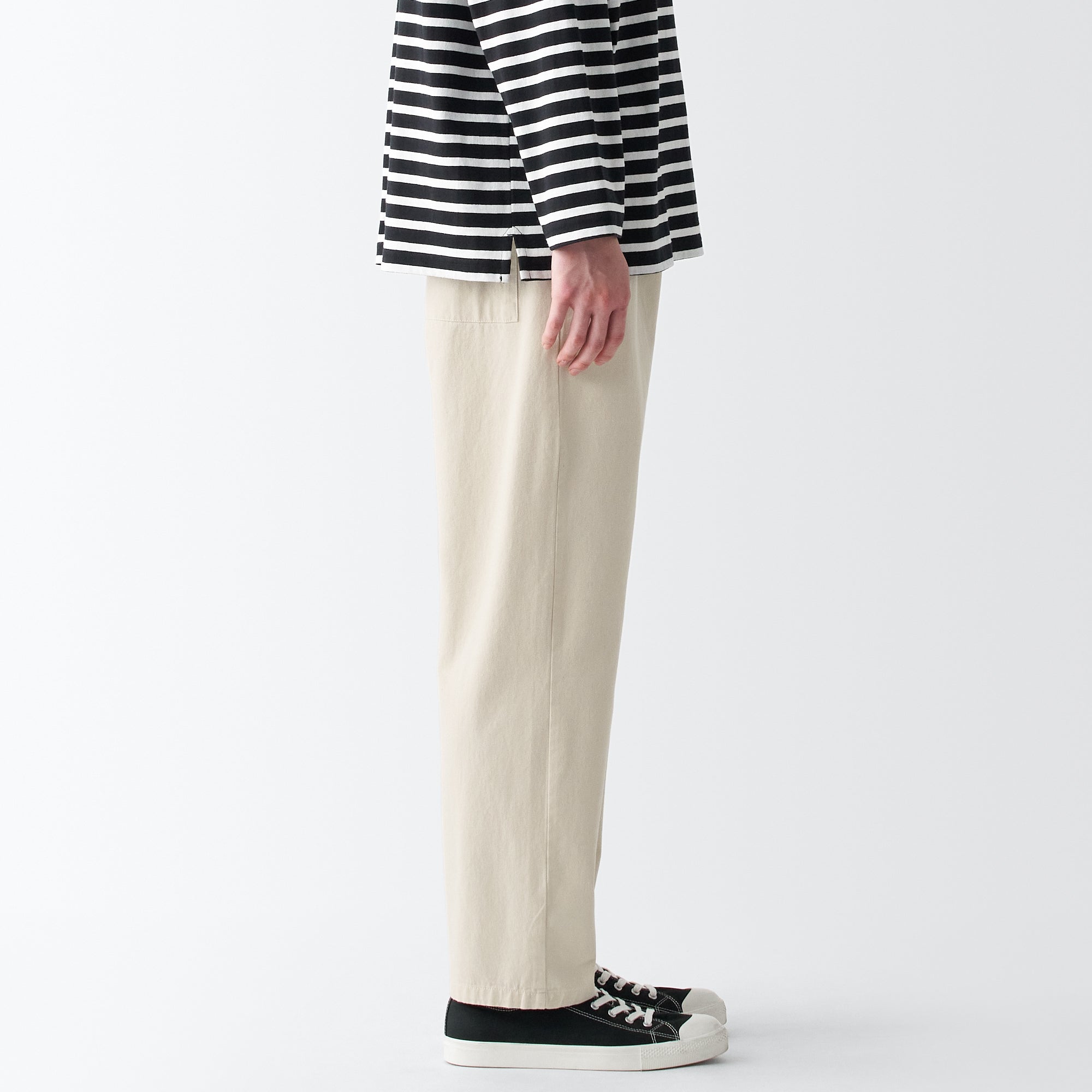 Men's Denim Easy Pants - Natural - Image 5