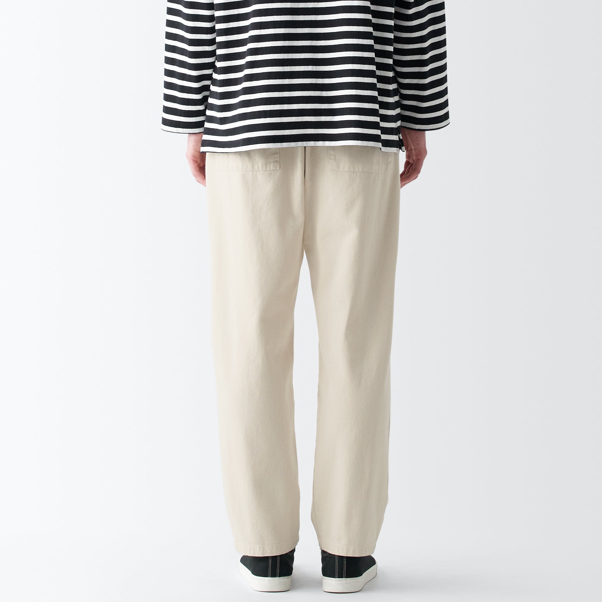 Men's Denim Easy Pants - Natural - Image 6