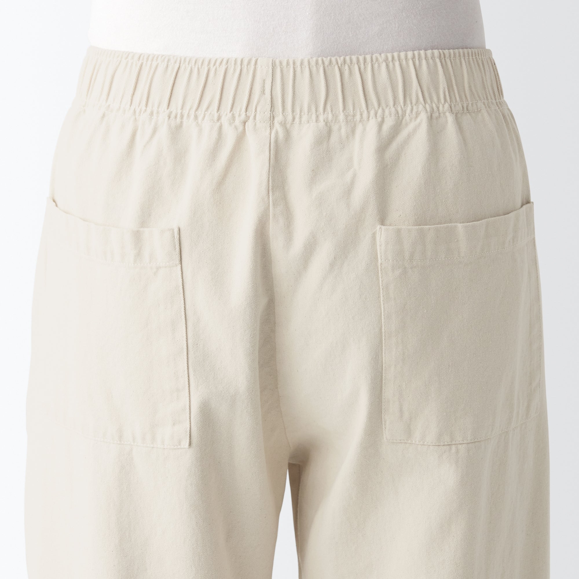 Men's Denim Easy Pants - Natural - Image 8