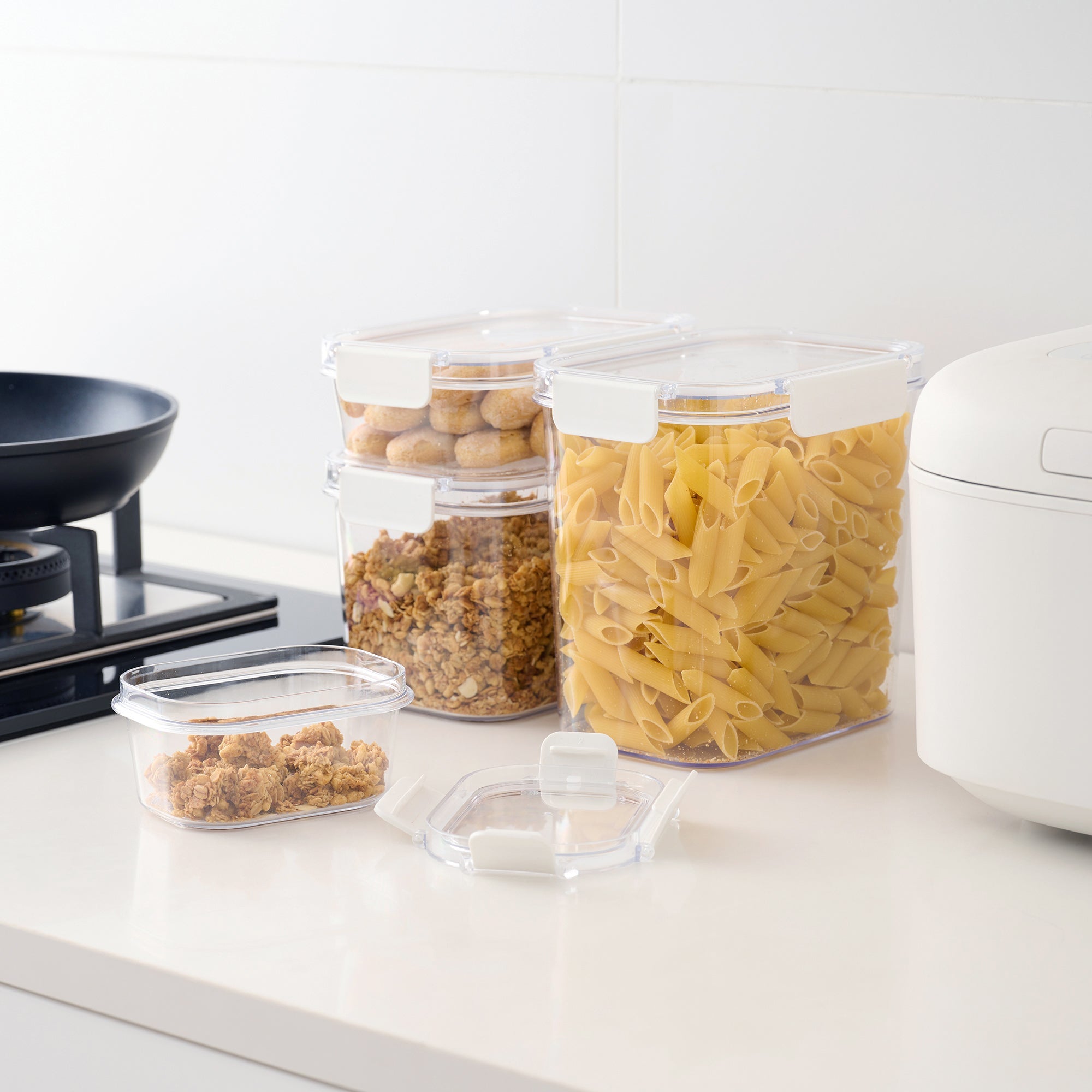 Clear Storage Container - 56.1 fl oz - Image 15