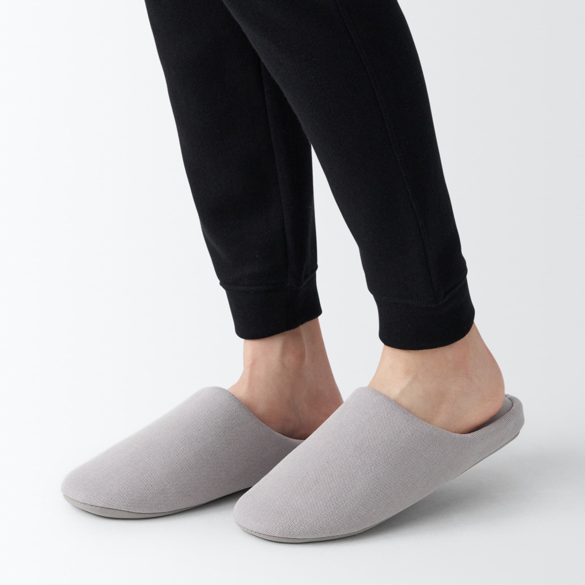 Cotton Plain Weave Insole Slippers - Image 2