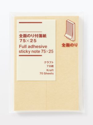Full Adhesive Label Sticky Notes 3 x 1