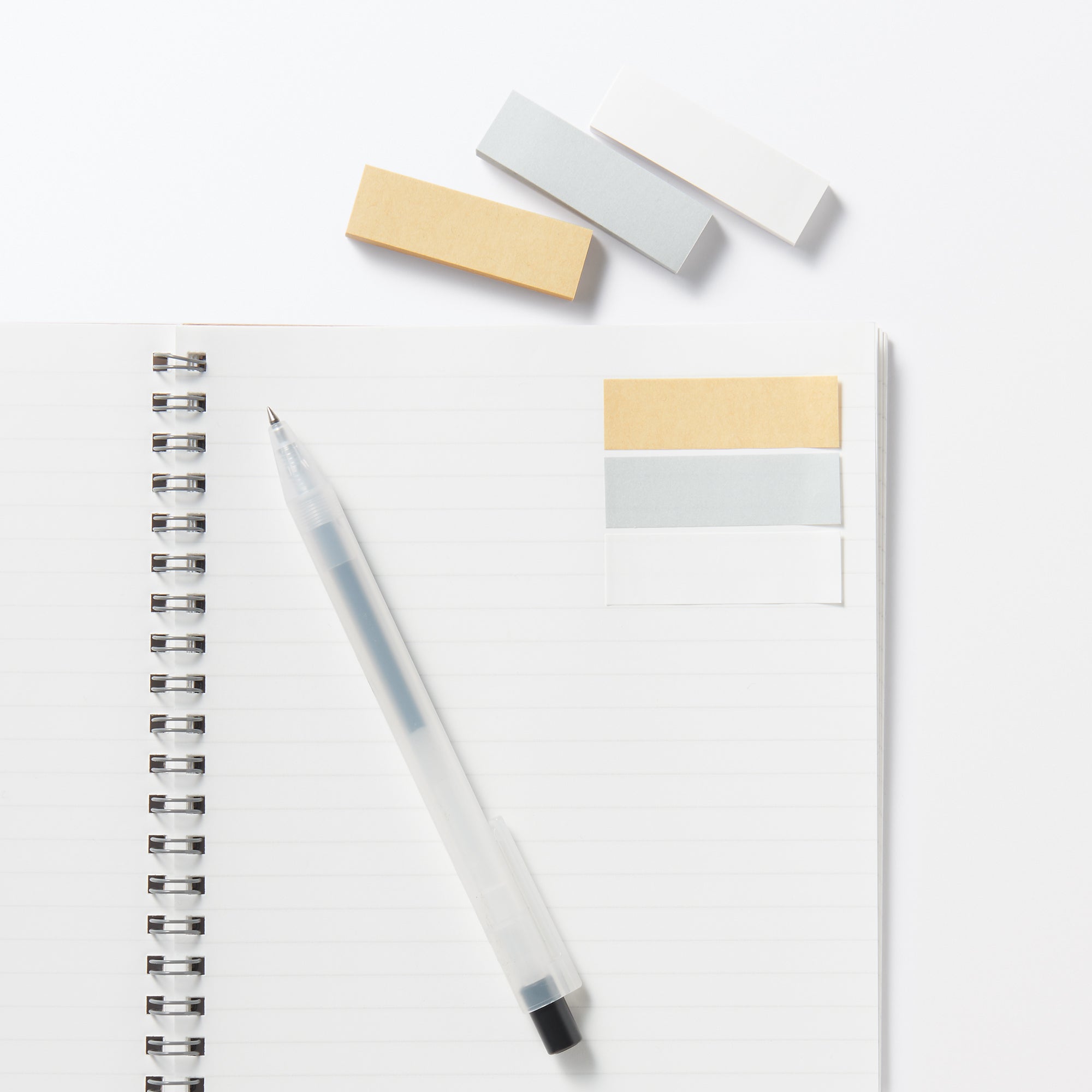 Full Adhesive Label Sticky Notes 3 Color Set 2 x 0.6 - Image 3