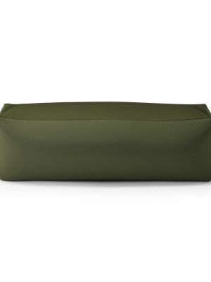 Polyester Plain Weave Cover For Rectangular Body Fit Cushion - Khaki (Cushion Sold Separately)