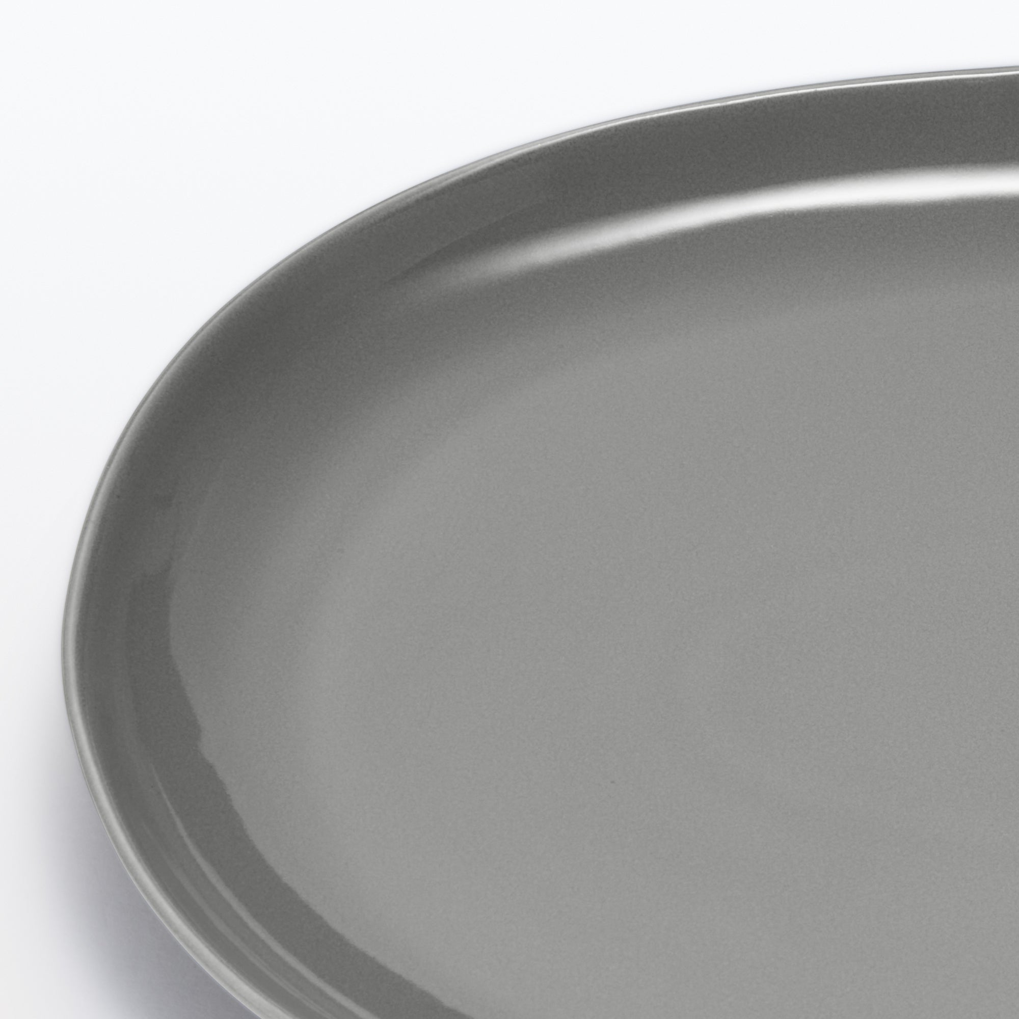 Everyday Tableware Oval Plate Small - Gray - Image 5