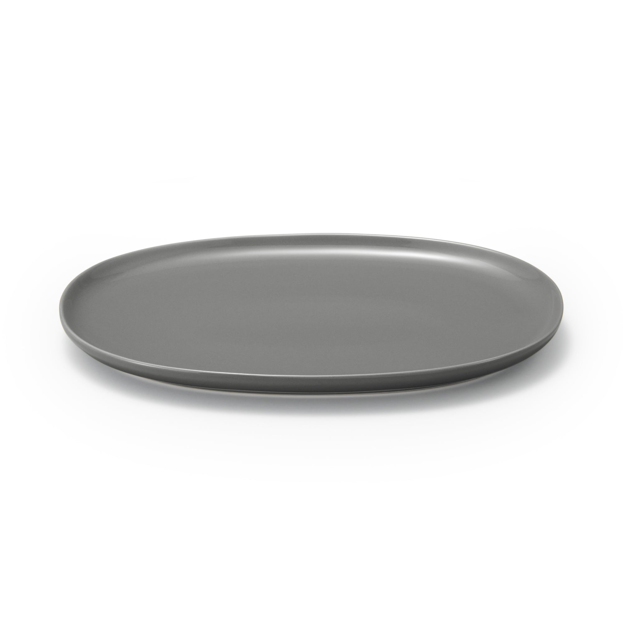 Everyday Tableware Oval Plate Large - Gray
