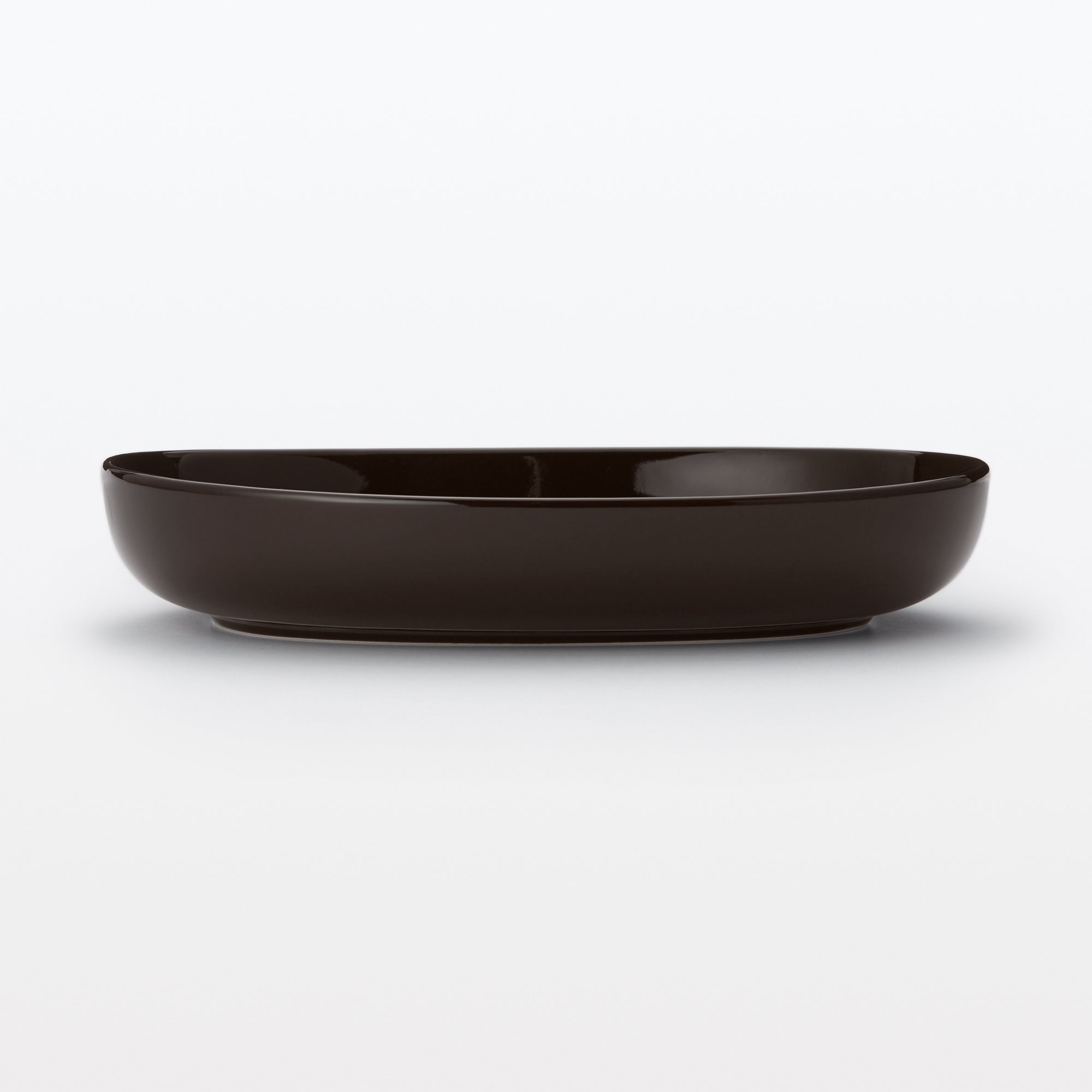 Everyday Tableware Oval Bowl - Dark Brown - Image 2