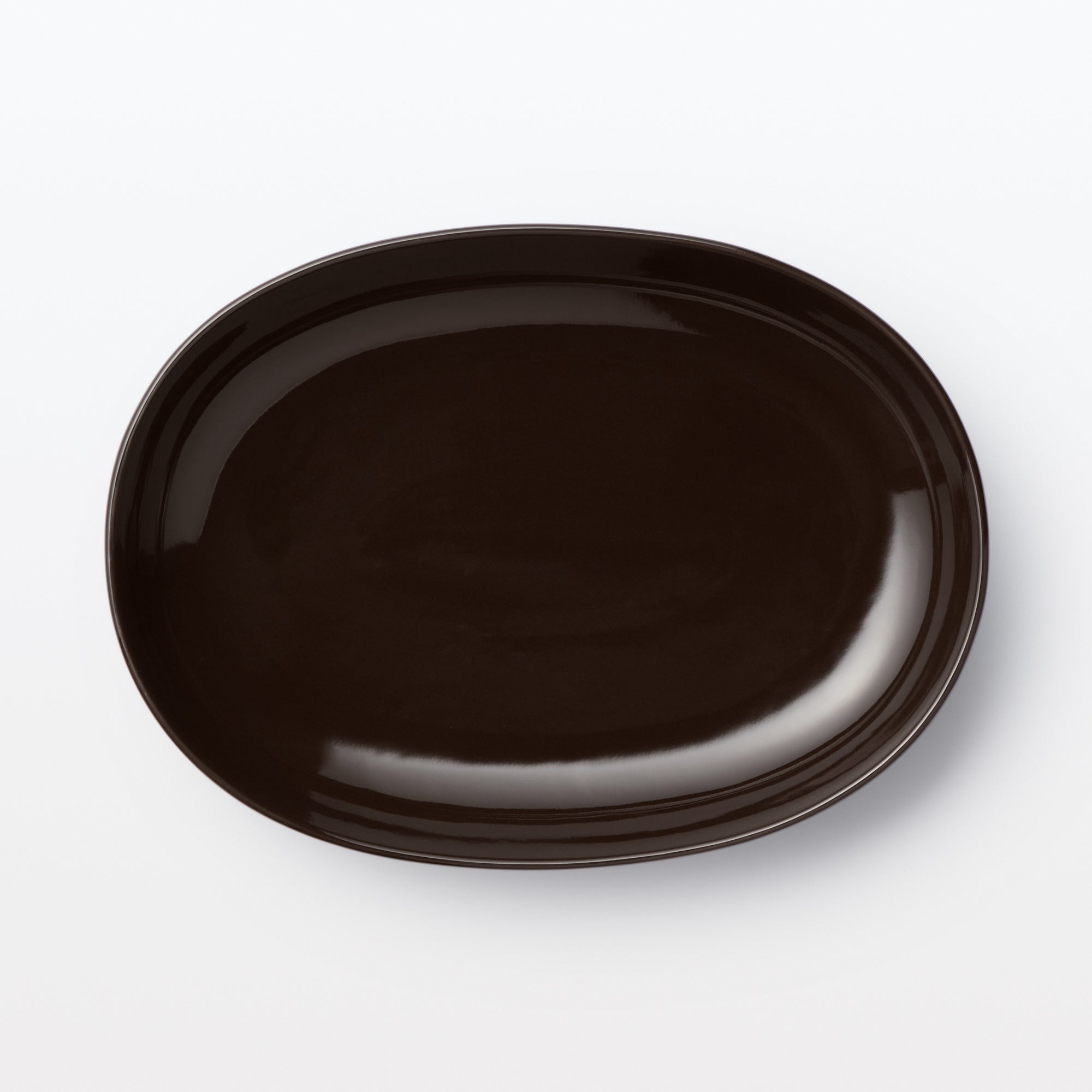 Everyday Tableware Oval Bowl - Dark Brown - Image 3