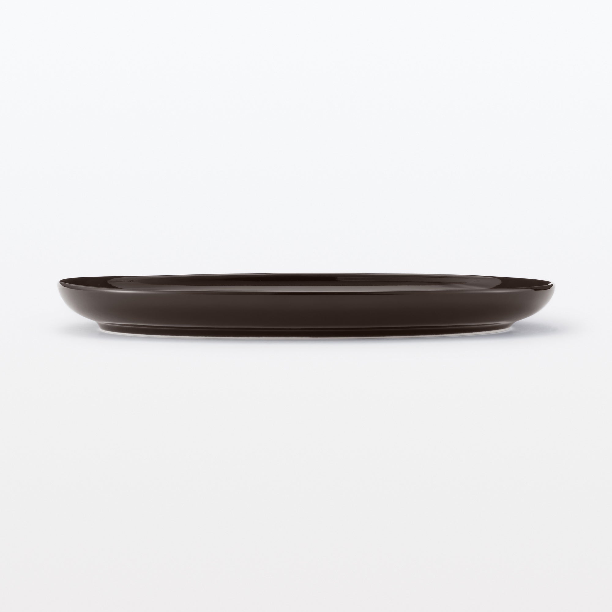 Everyday Tableware Oval Plate Small - Dark Brown - Image 2