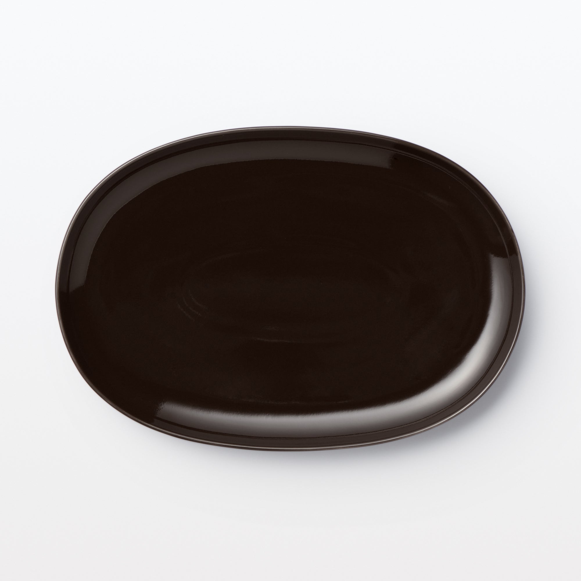 Everyday Tableware Oval Plate Small - Dark Brown - Image 3