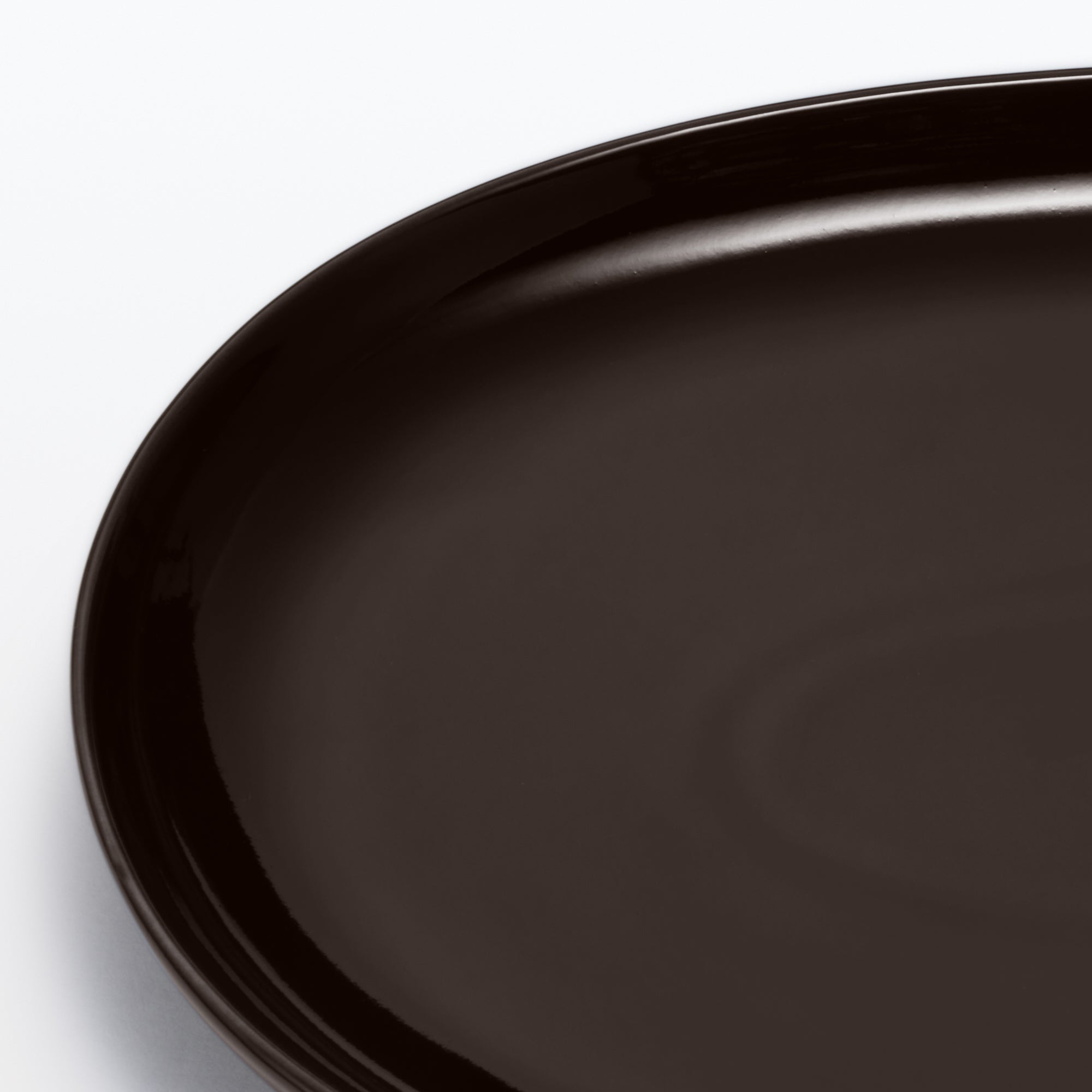 Everyday Tableware Oval Plate Small - Dark Brown - Image 5