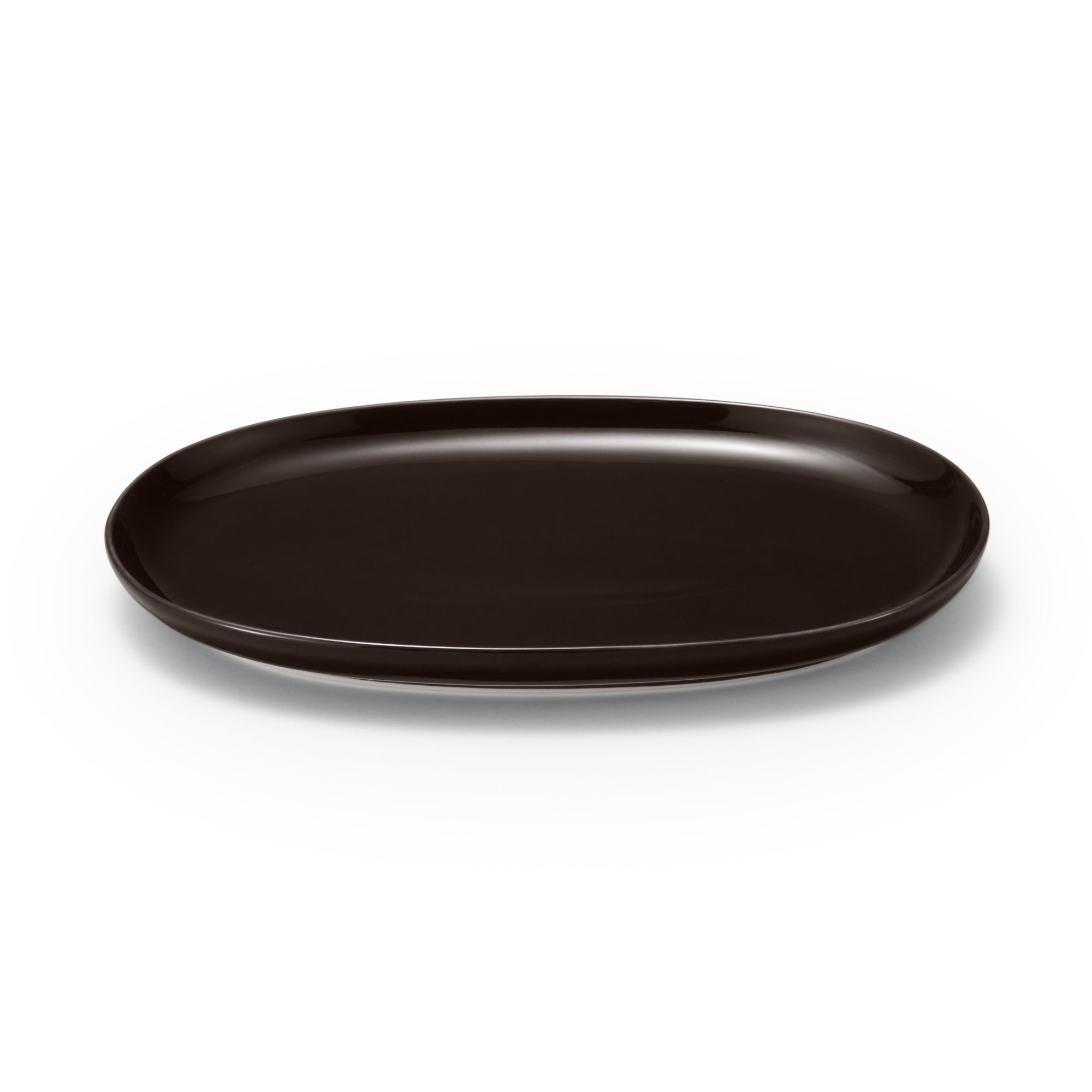 Everyday Tableware Oval Plate Small - Dark Brown