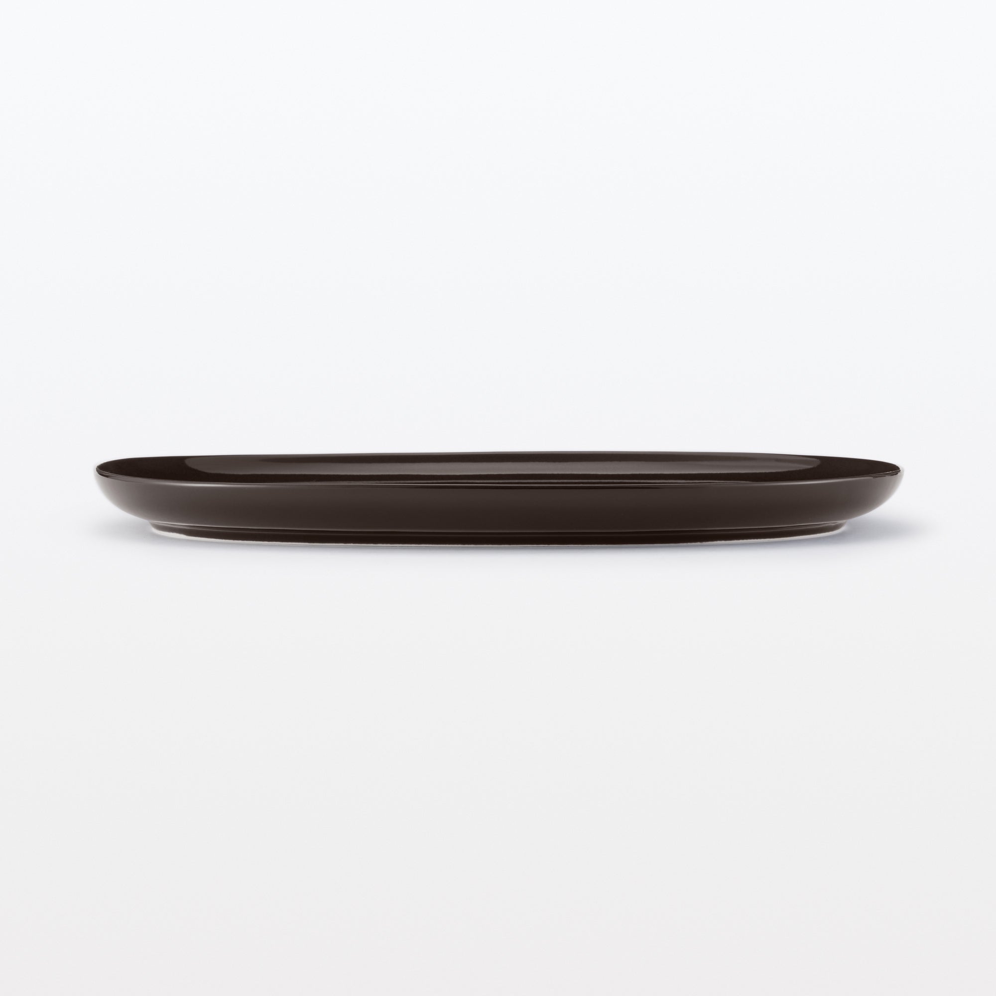 Everyday Tableware Oval Plate Large - Dark Brown - Image 2