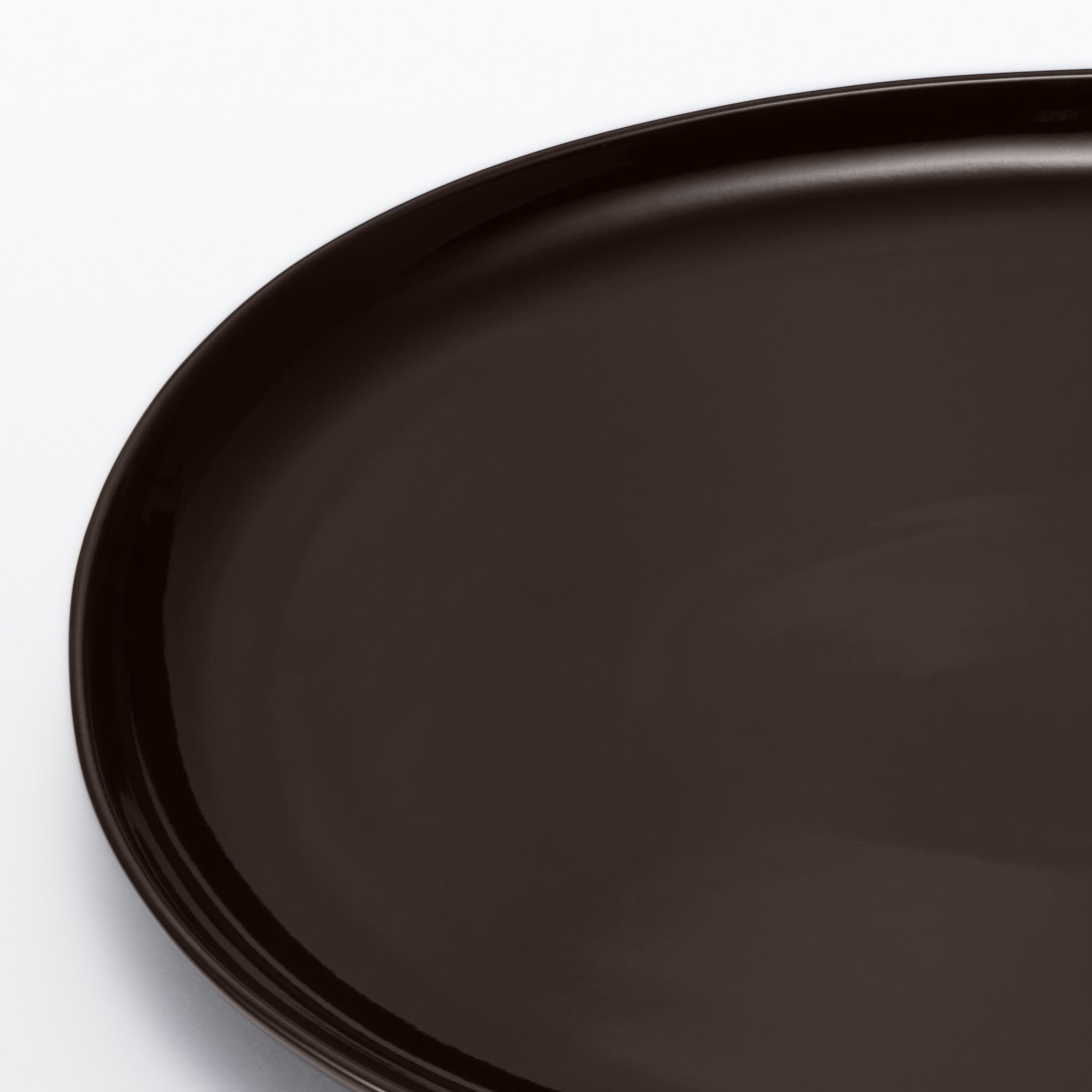 Everyday Tableware Oval Plate Large - Dark Brown - Image 5