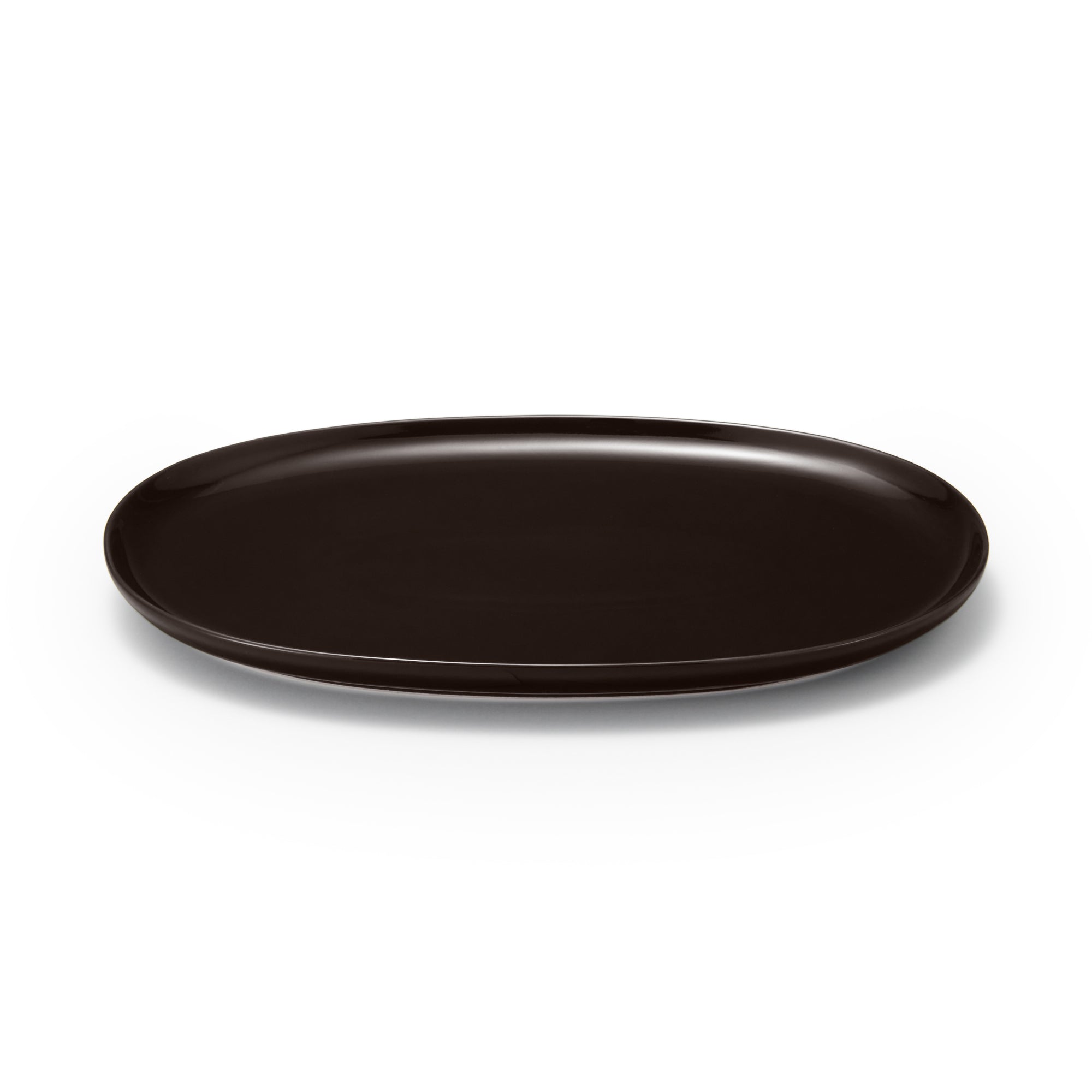 Everyday Tableware Oval Plate Large - Dark Brown