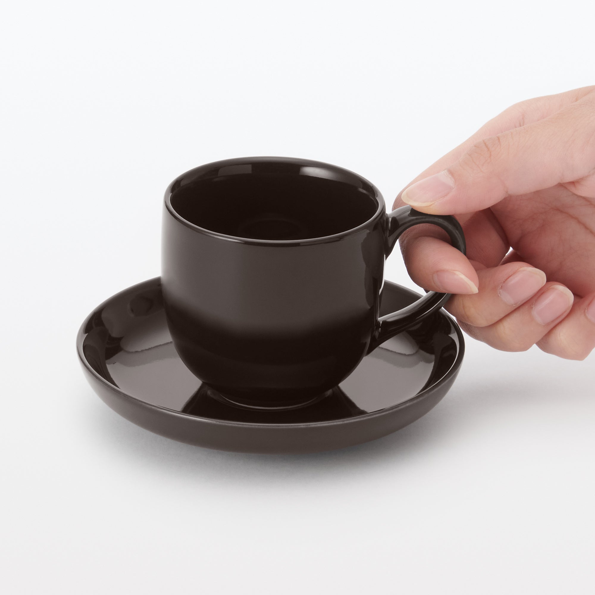 Everyday Tableware Demitasse Cup - Dark Brown - Image 6