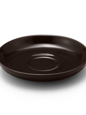 Everyday Tableware Demitasse Saucer - Dark Brown