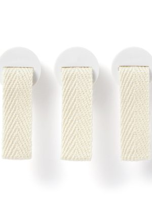 Polypropylene File Box Handle - Natural (3 Pack)