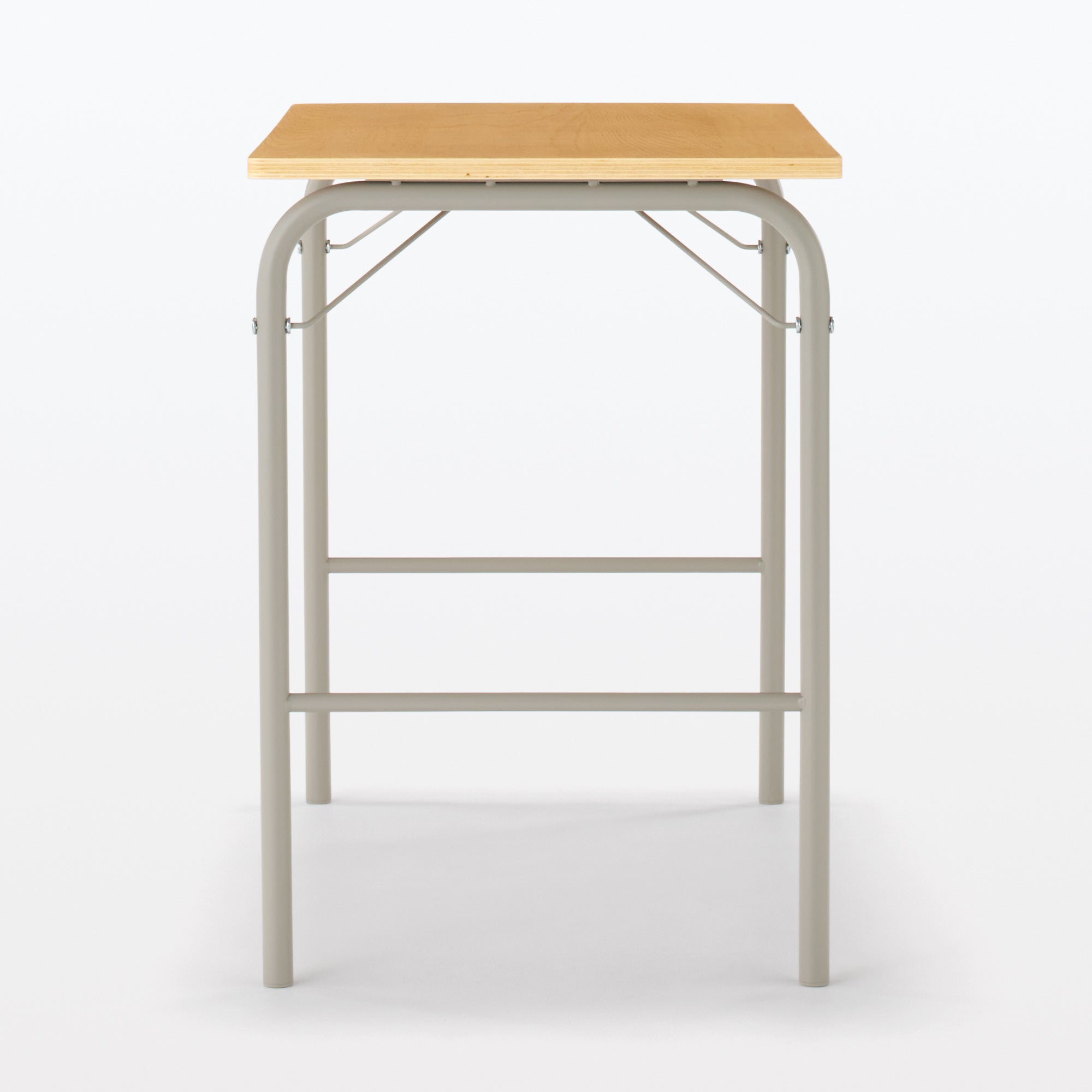 Steel Pipe Table - Warm Gray - Image 2