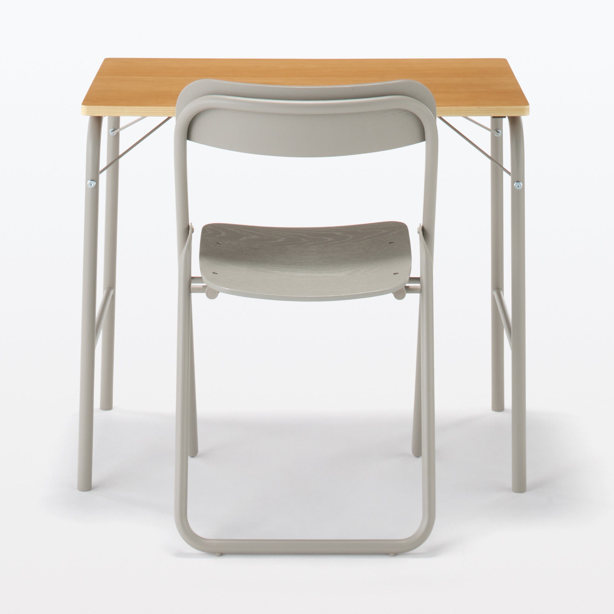 Steel Pipe Table - Warm Gray - Image 8