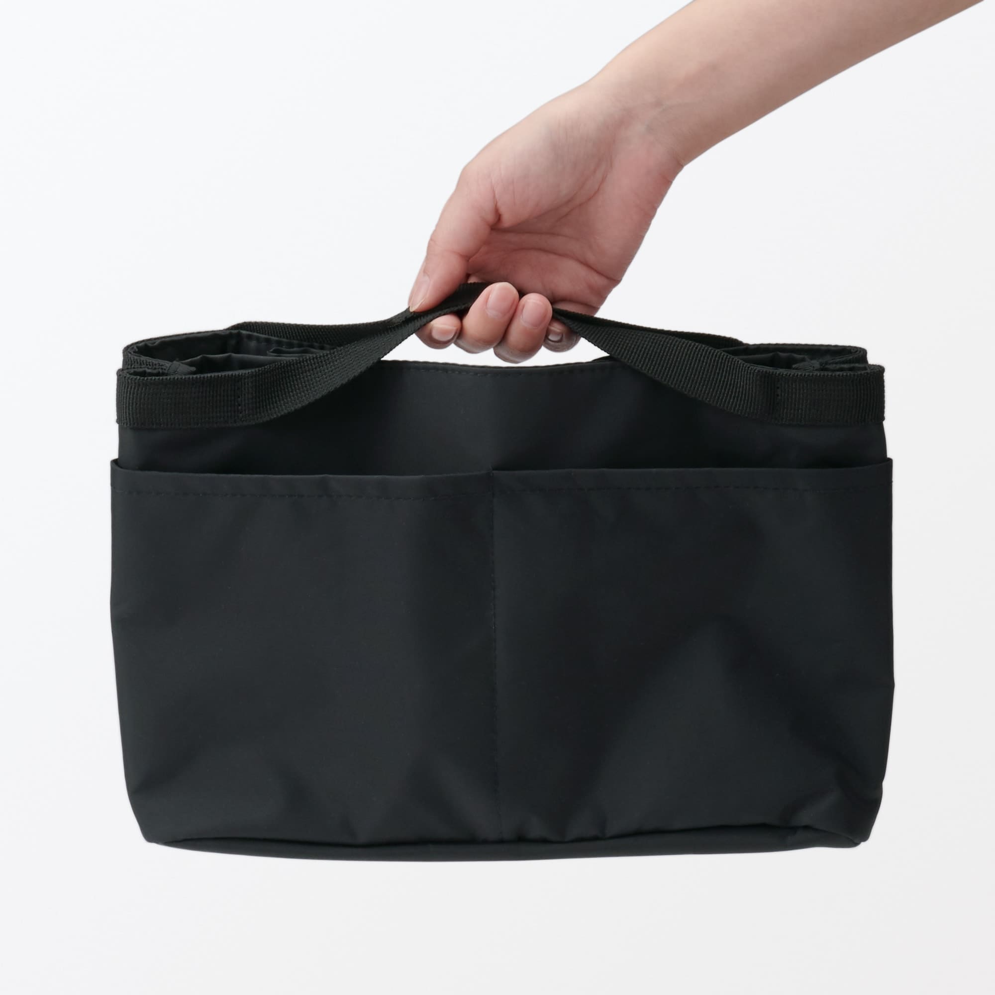 Nylon Bag Organizer - Black - Image 6